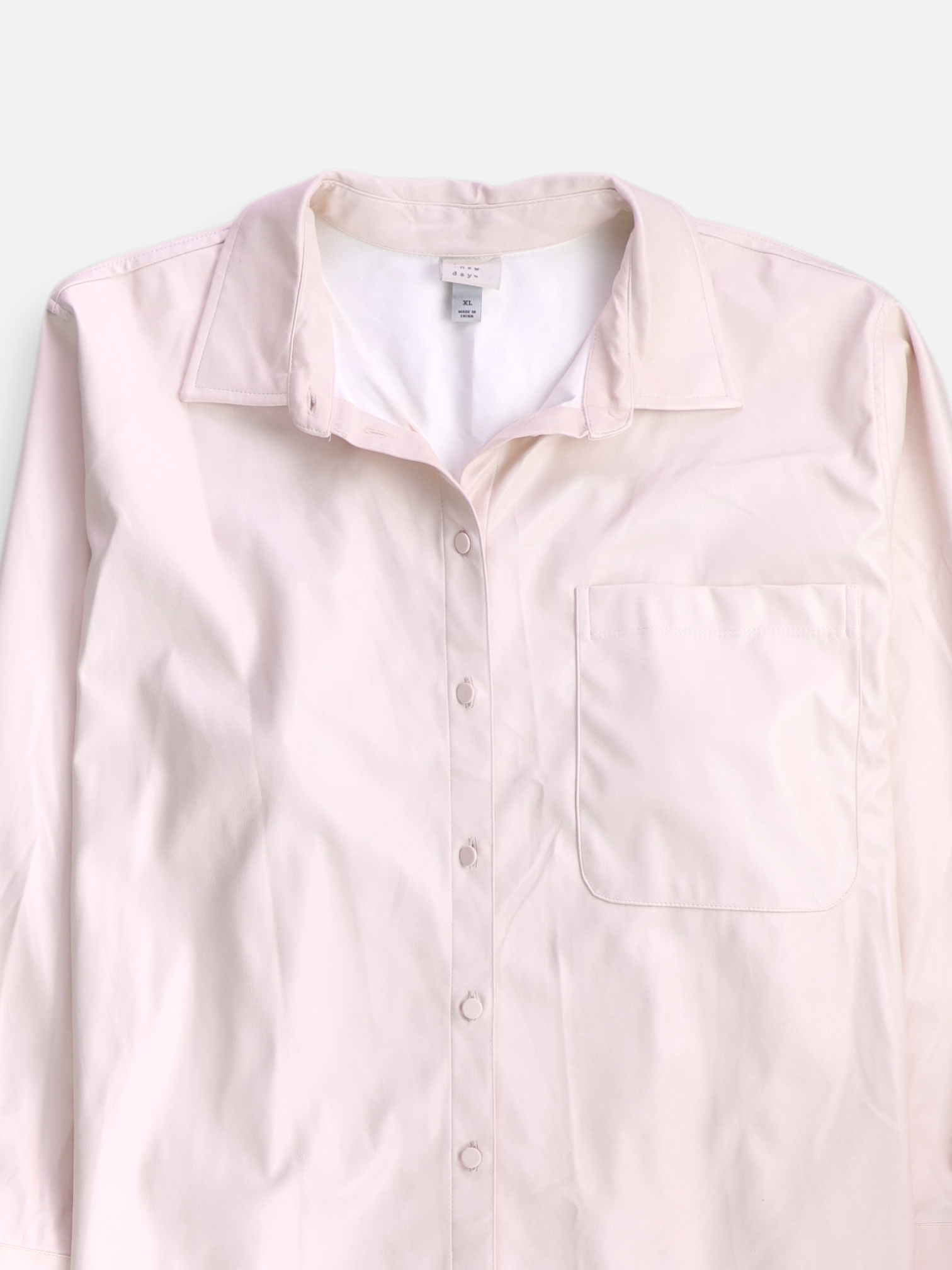 a new day Chaqueta Sobrecamisa Cuero - Mujer - XL