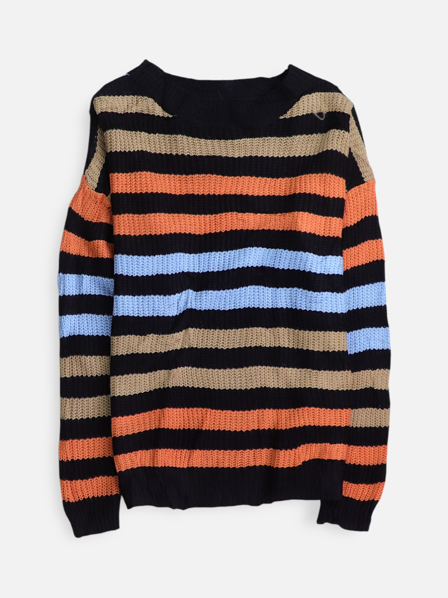 Sueter Knit Color Block - Mujer - Small