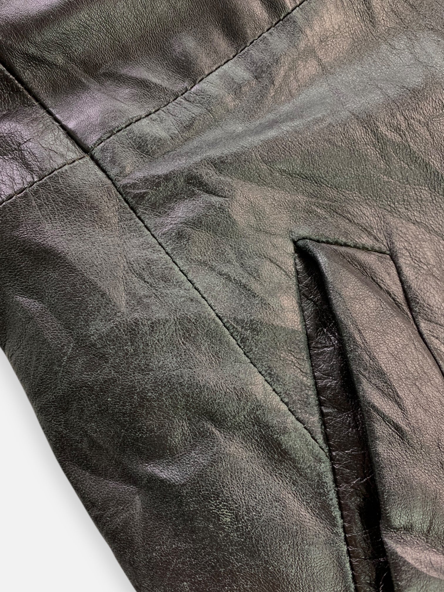 Chaqueta Cuero Largo - Mujer - XL