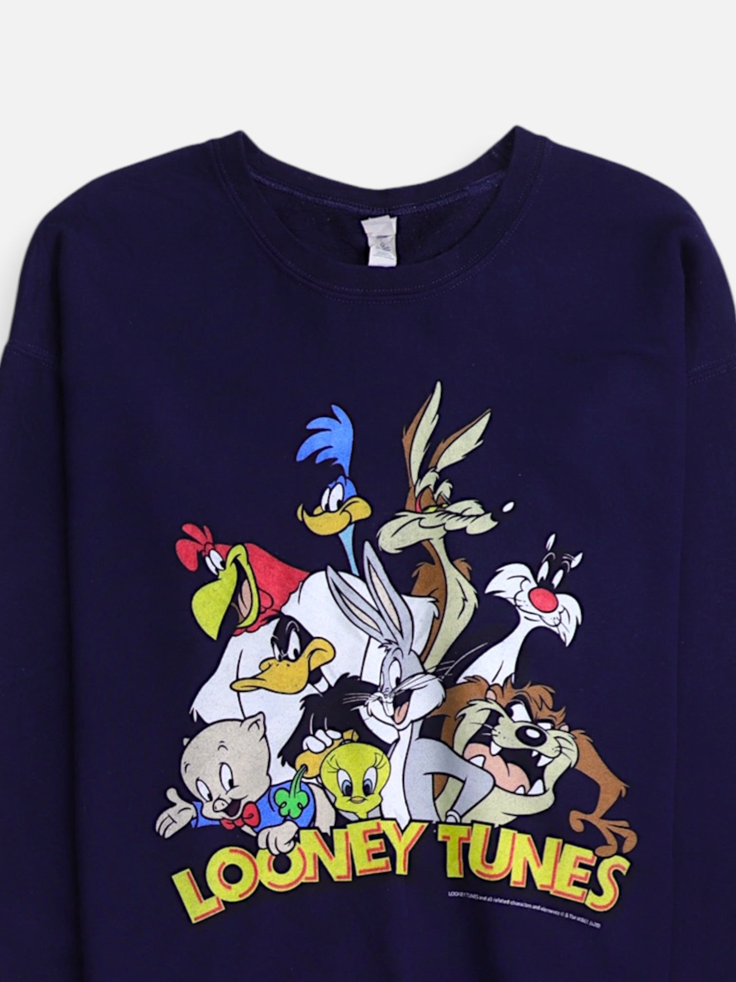 Looney Tunes Sudadera Sweatshirt Animado - Hombre - Large