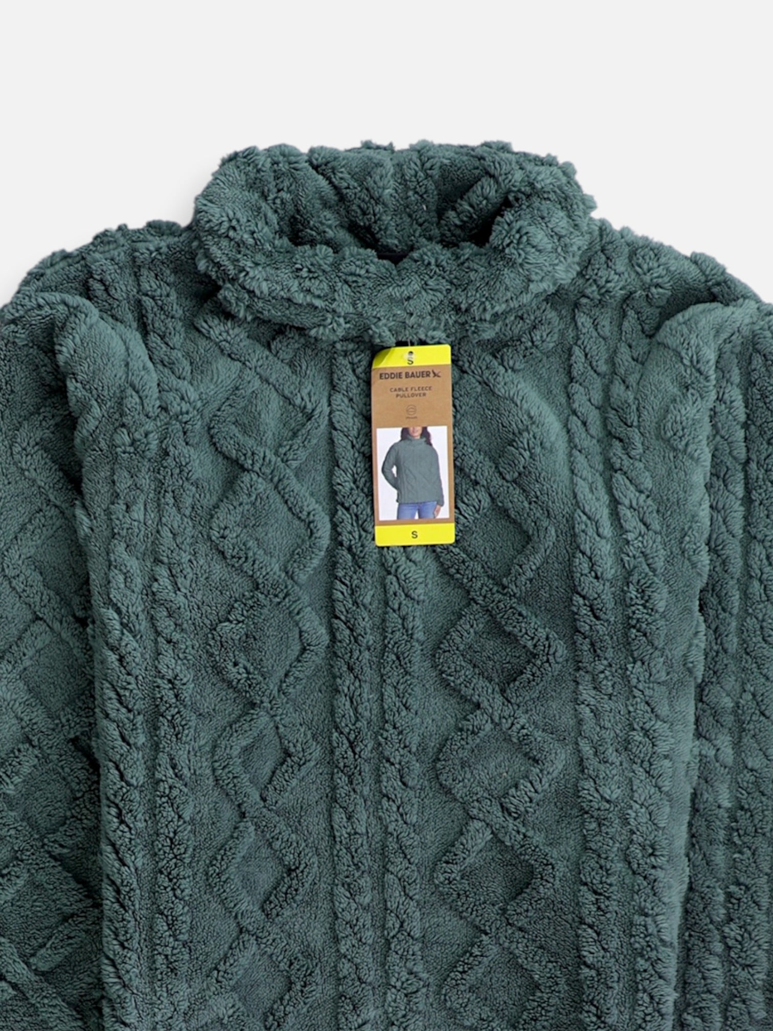 Eddie Bauer Sueter Teddy Turtleneck - Mujer - Small