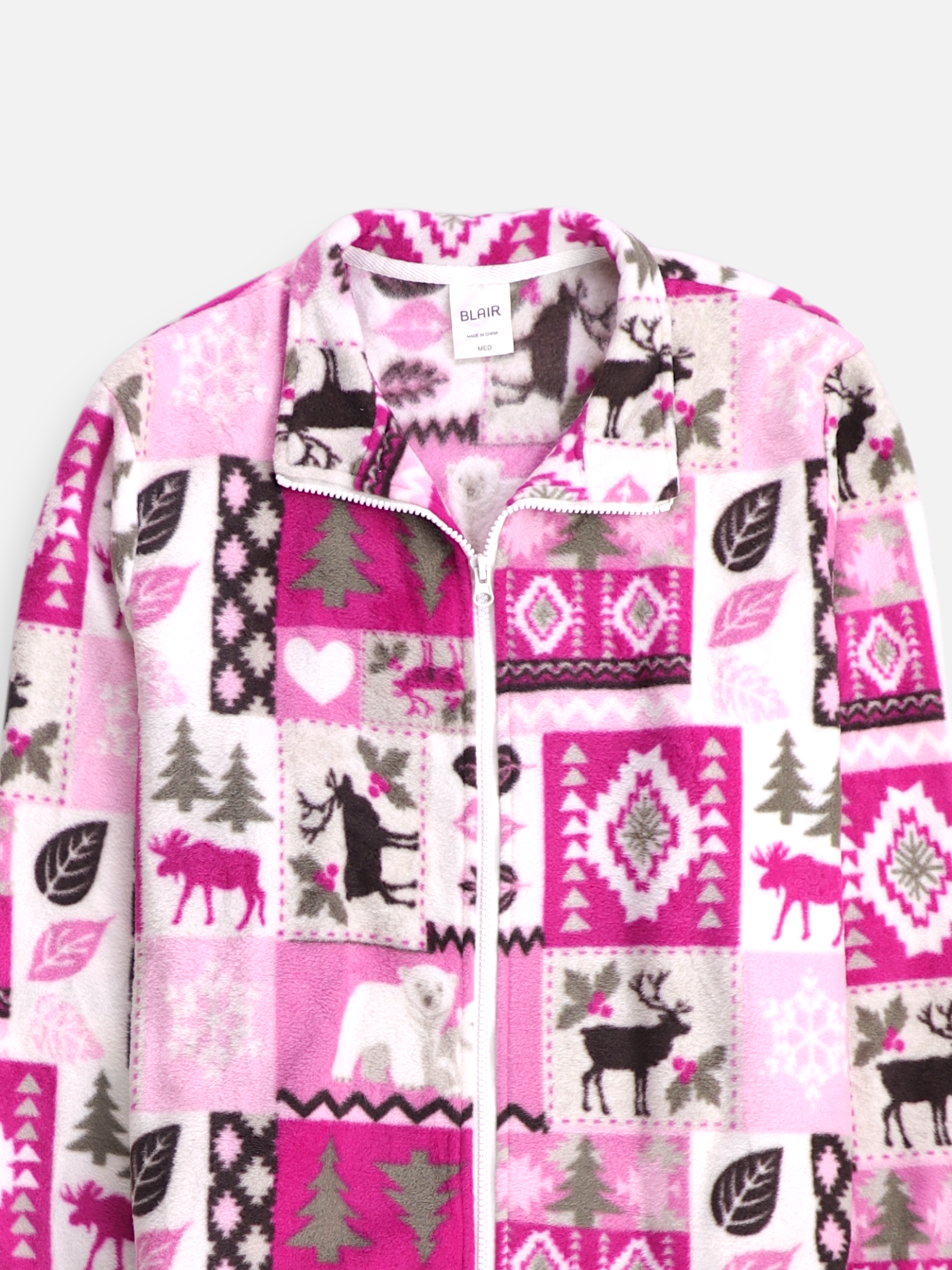 Sueter Fleece Navideño - Mujer - Medium