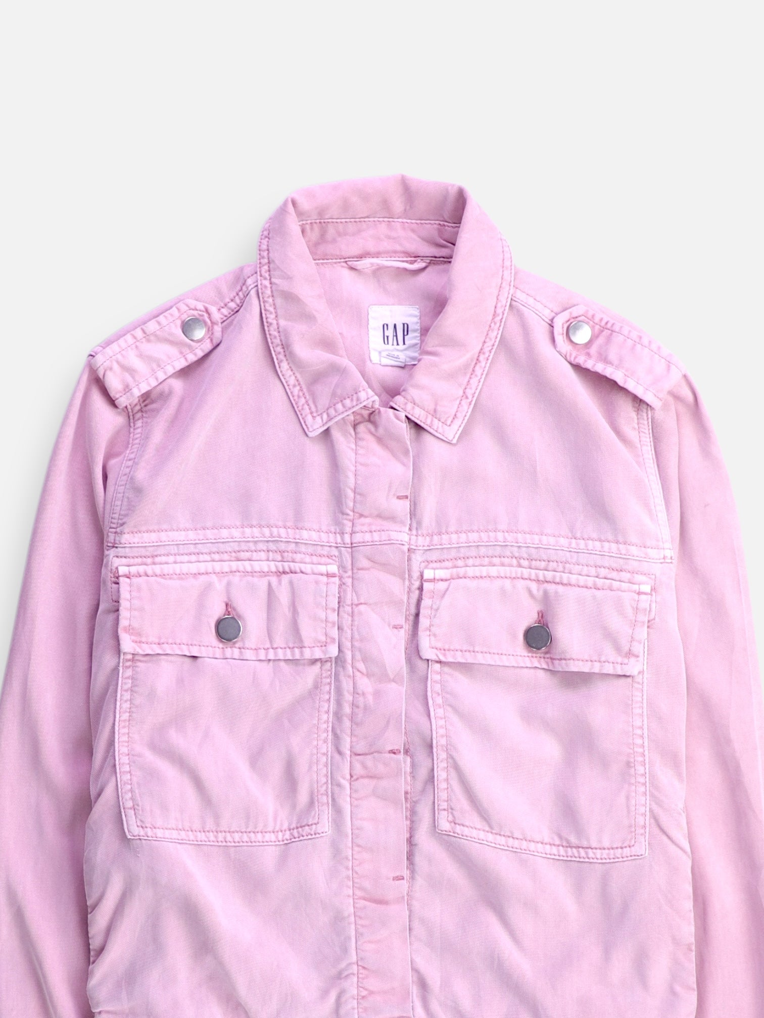 GAP Chaqueta Denim Basic - Mujer - Medium