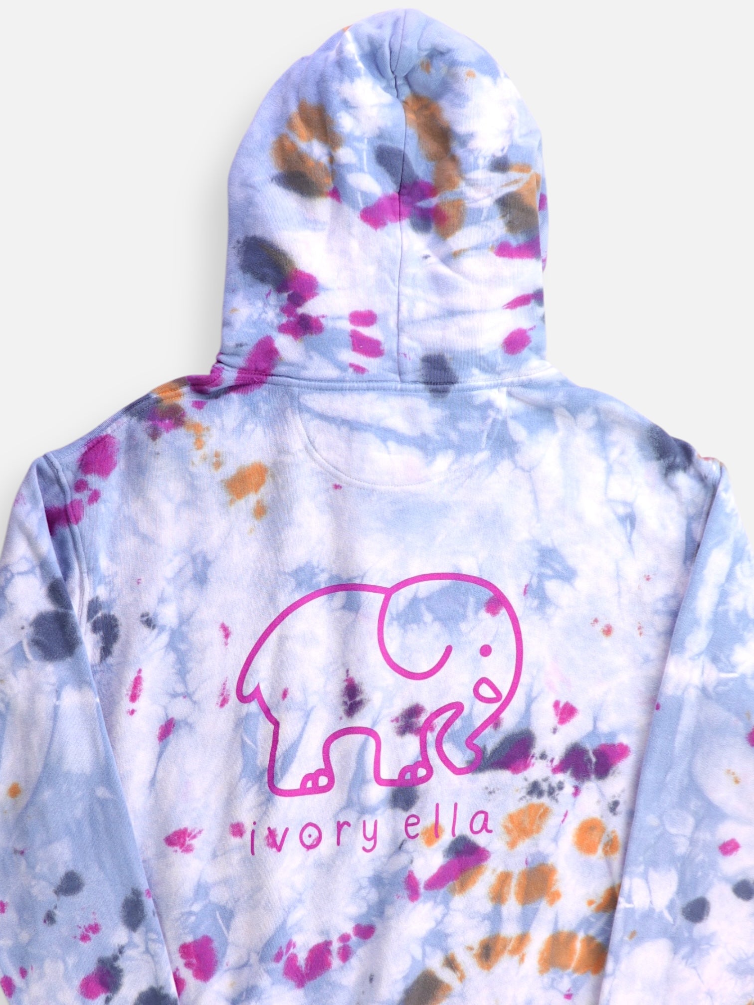 IVORY ELLA Sudadera Hoodie Tie-Dye - Mujer - Small