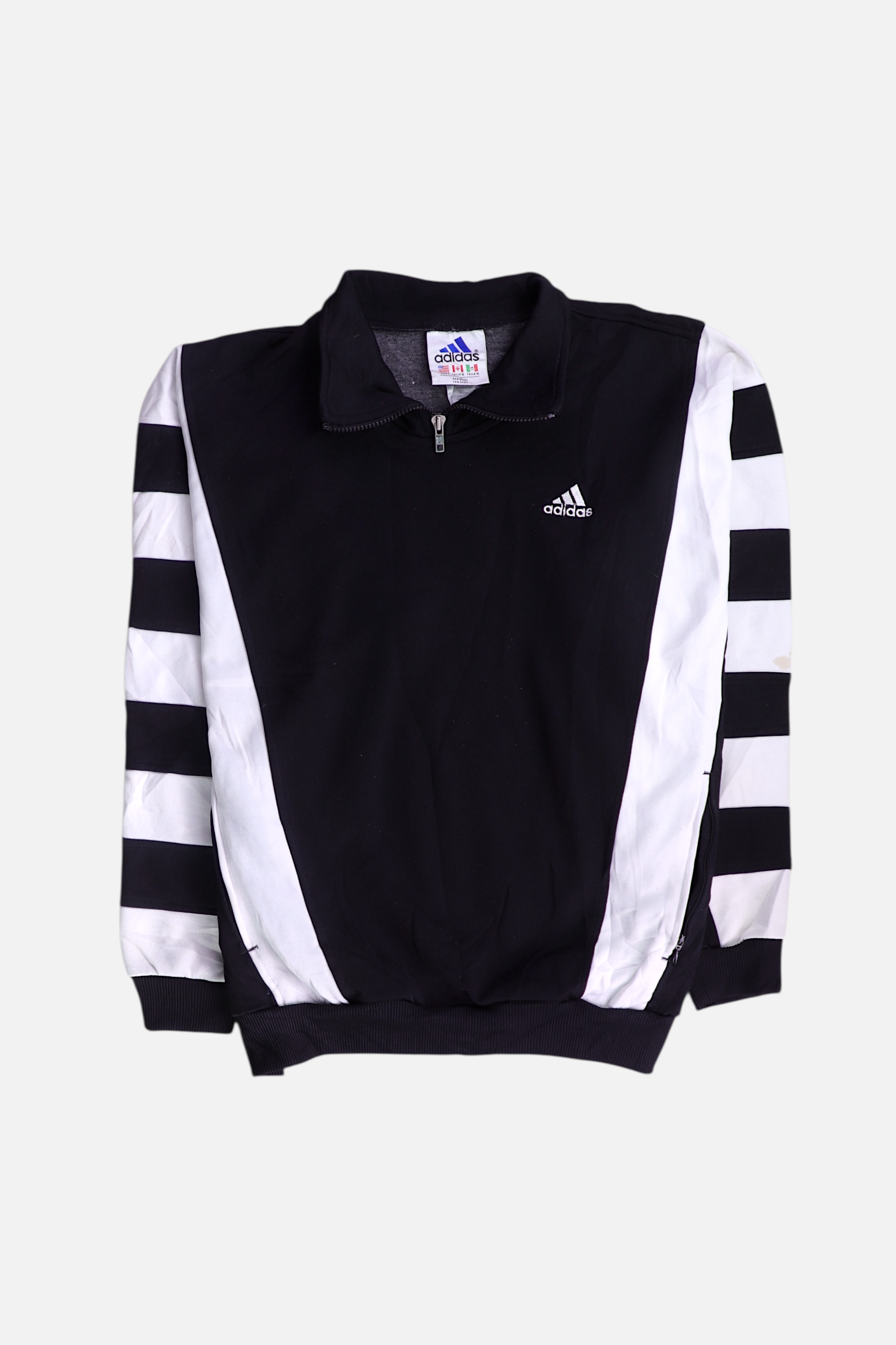 Adidas Sudadera Fleece Color Block - Hombre - Large