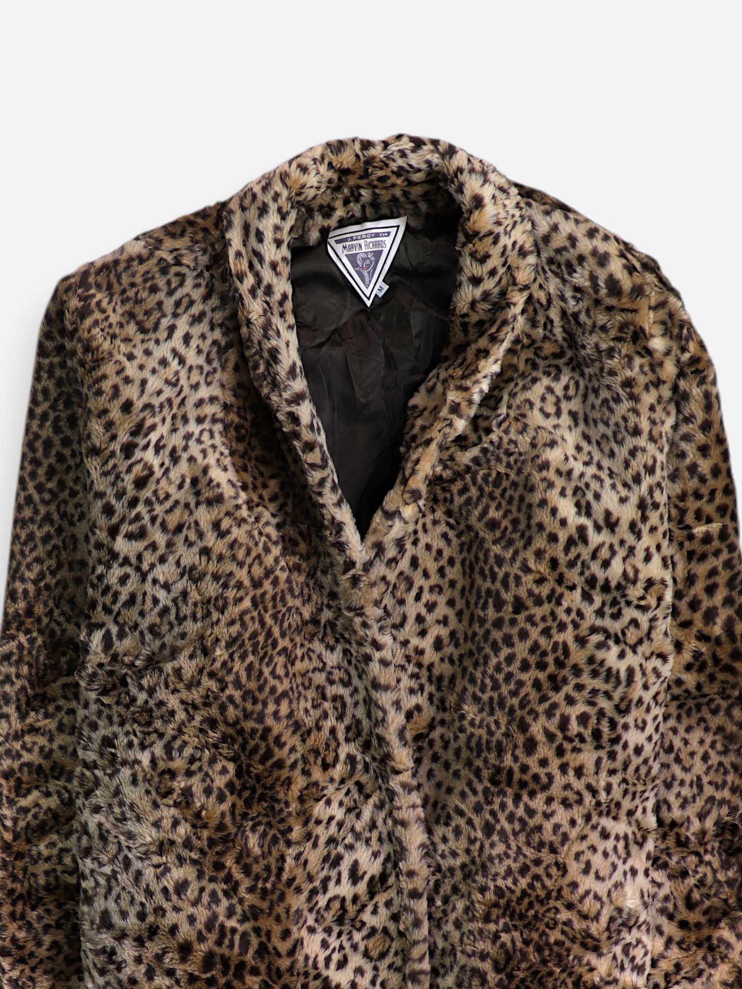 Abrigo Casual Animal Print - Mujer - Medium