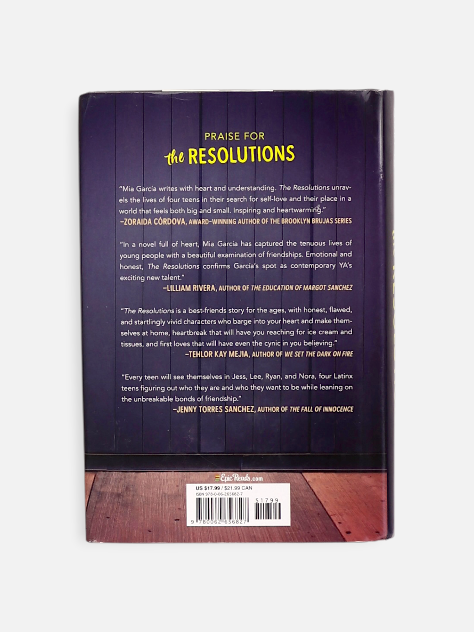 Libro THE RESOLUTIONS by Mía García