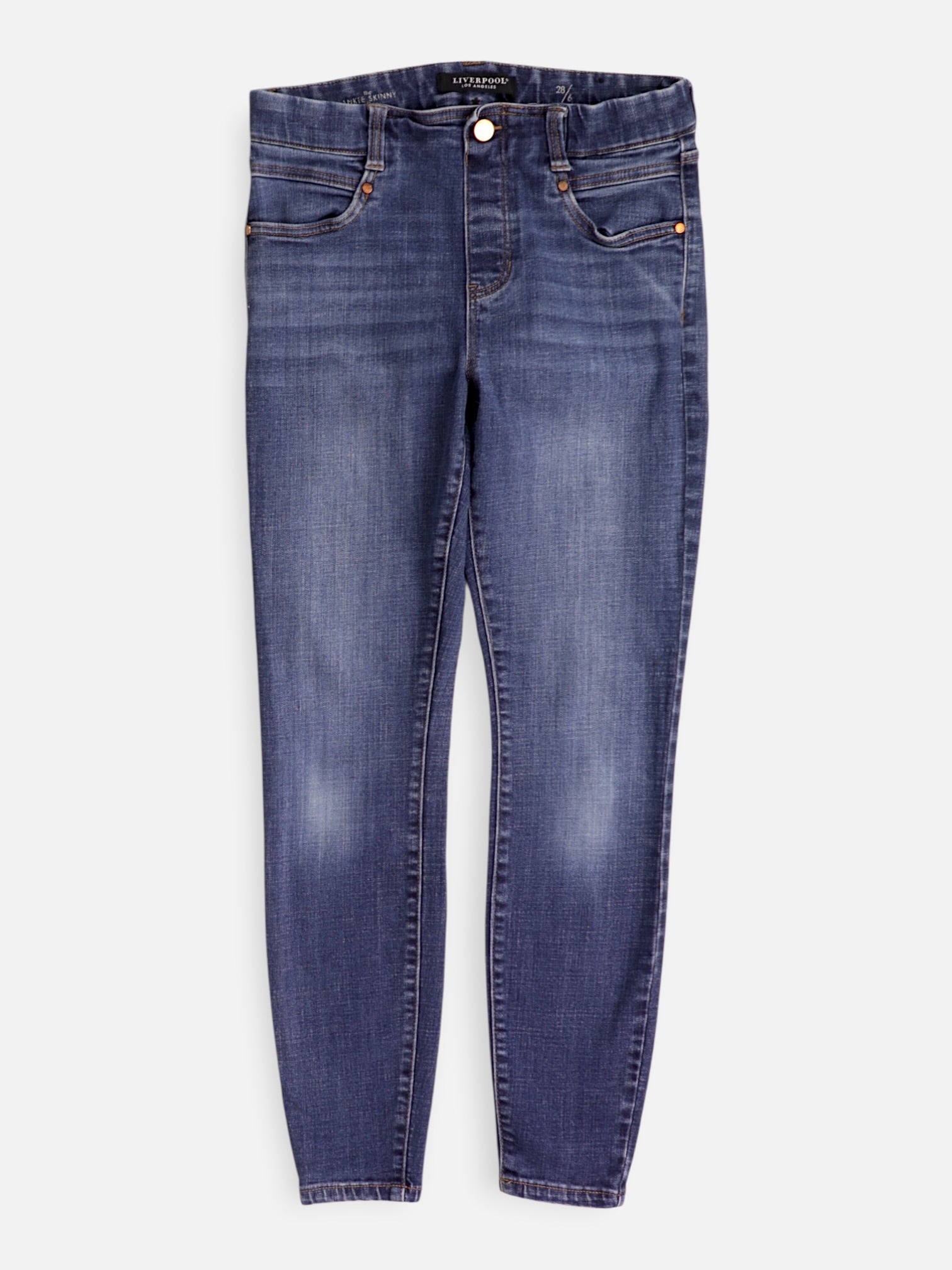 LIVERPOOL Jean Skinny Fit Denim - Mujer - 28'