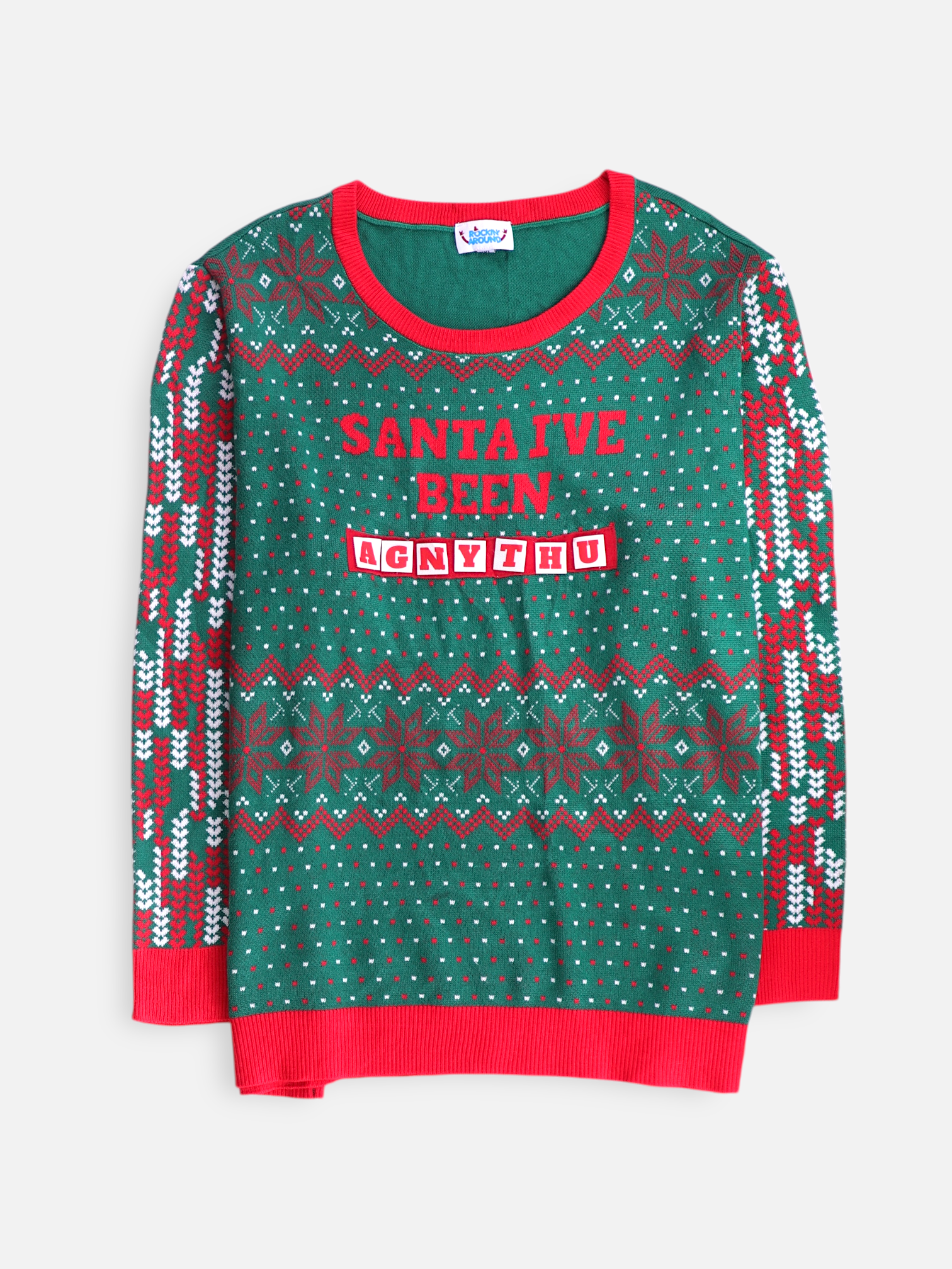 Sueter Knit Navideño - Hombre - 2XL