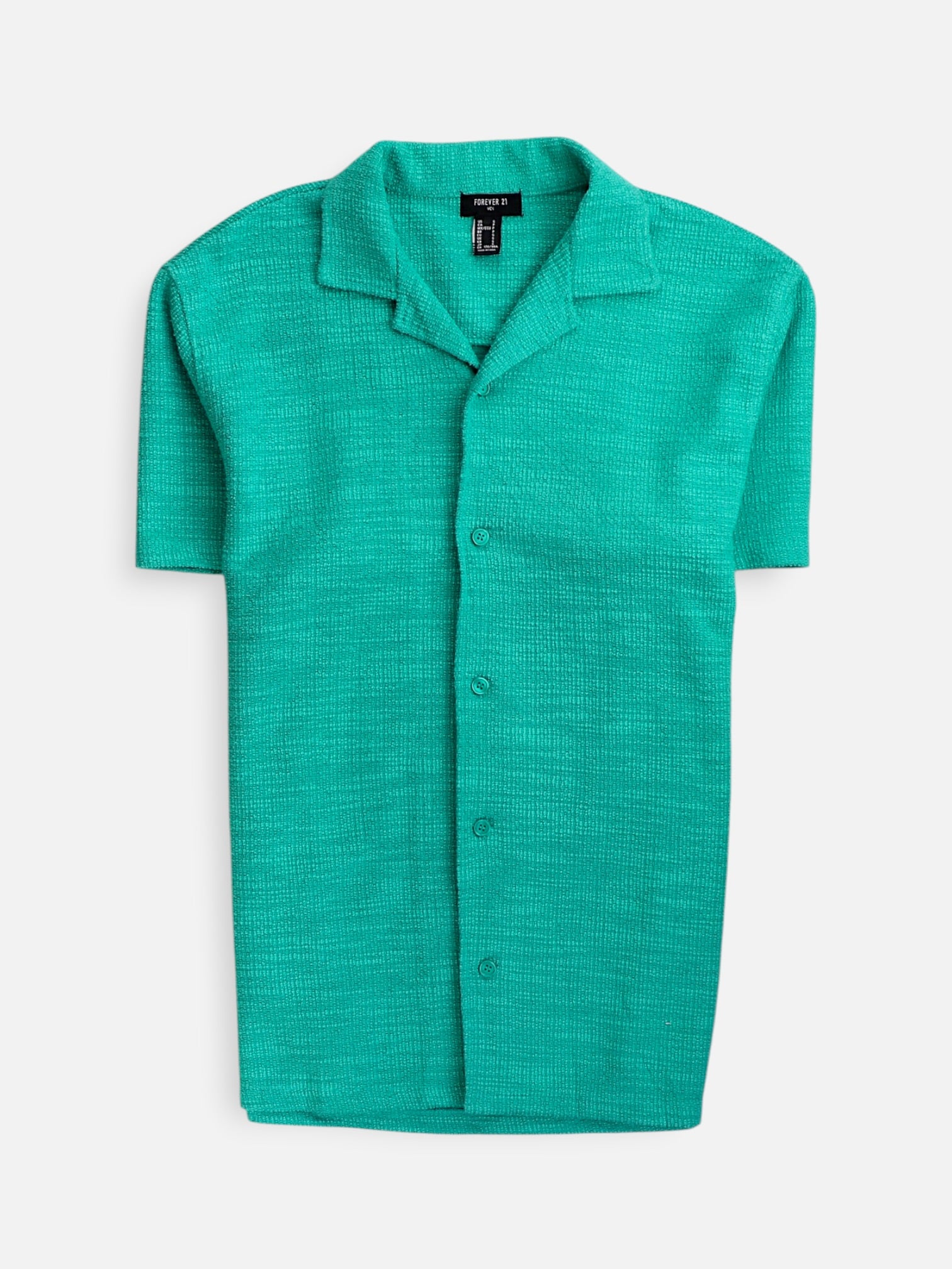 Forever 21 Camisa Casual - Hombre - Small