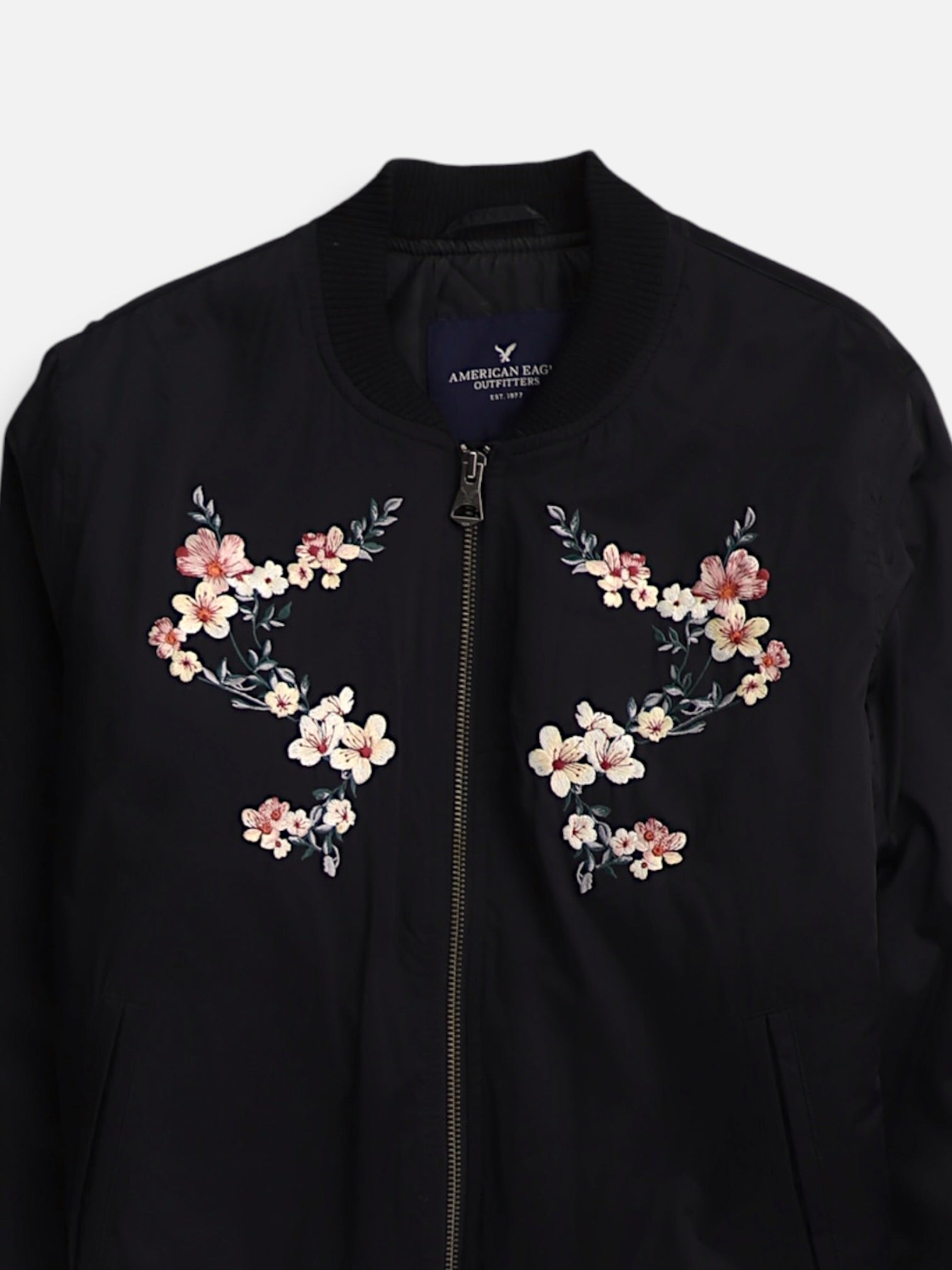 American Eagle Chaqueta Bomber Impermeable - Mujer - XS
