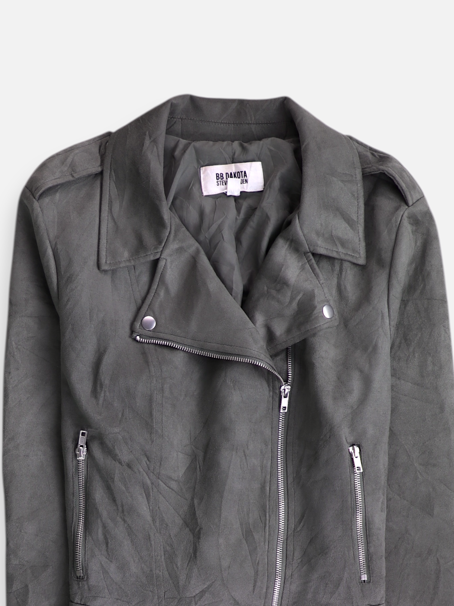 Chaqueta Casual Suede - Mujer - 2XL