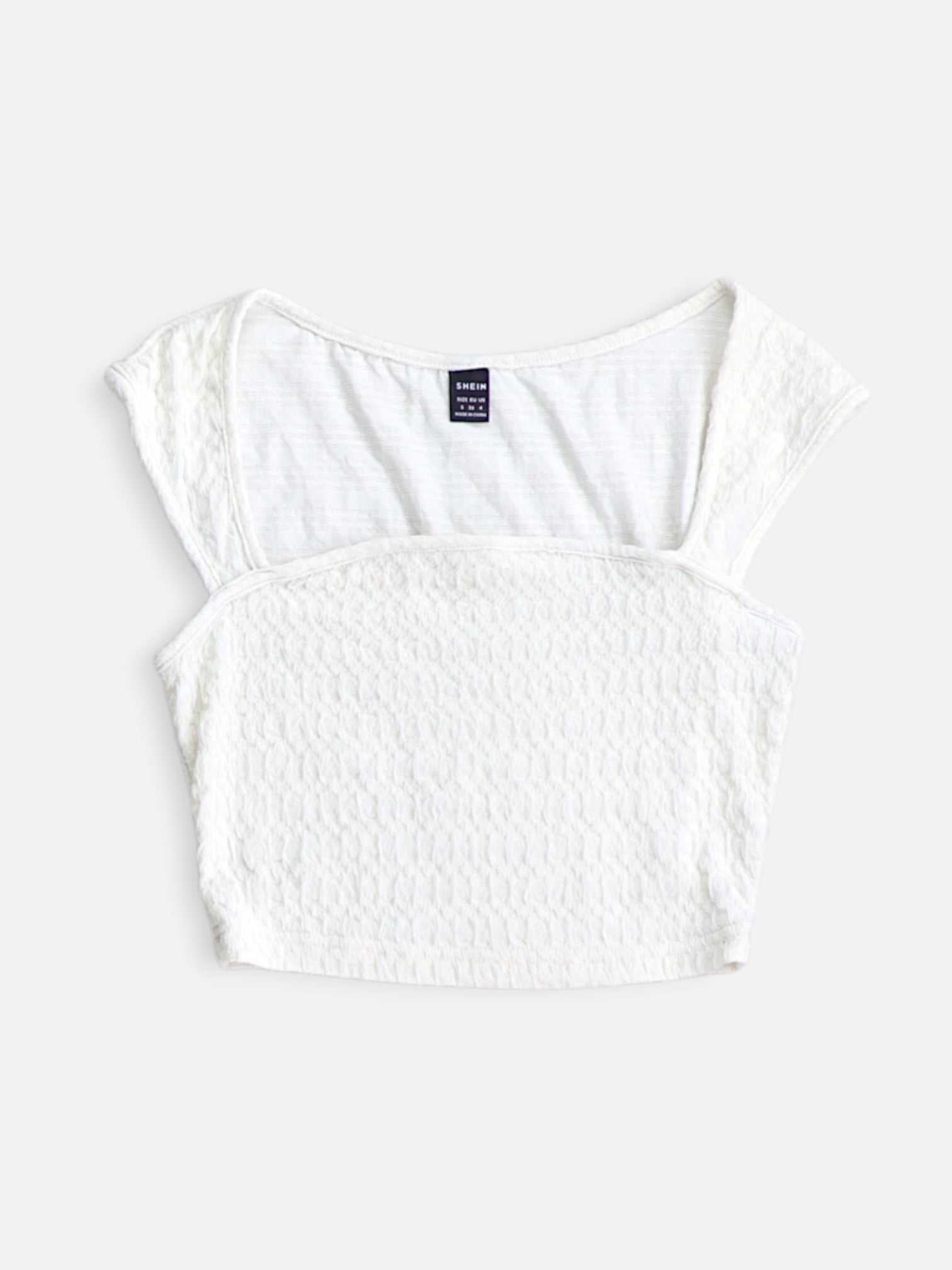 SHEIN Blusa Crop Top - Mujer - Small
