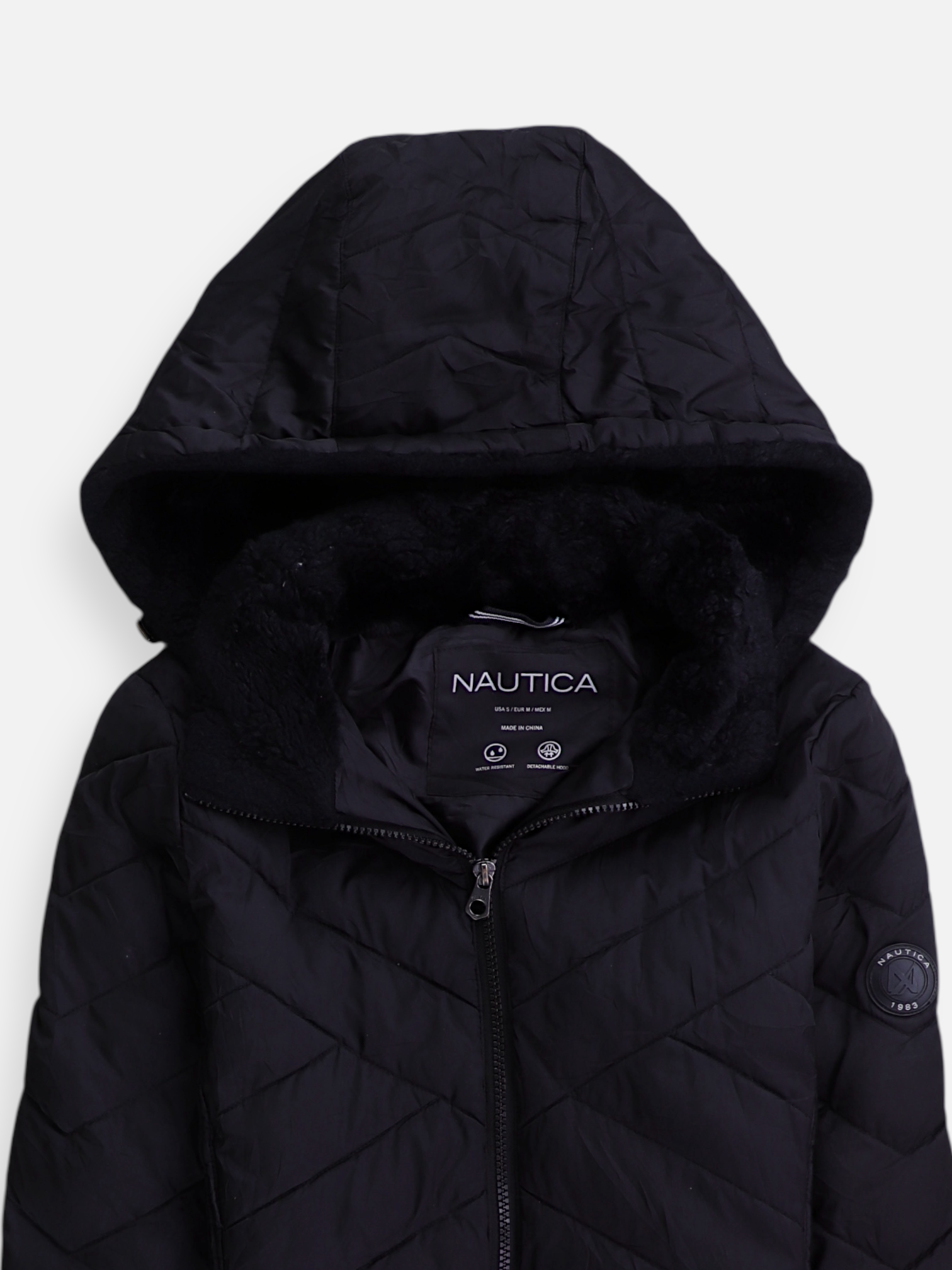 Nautica Chaqueta Puffer Impermeable - Mujer - Small