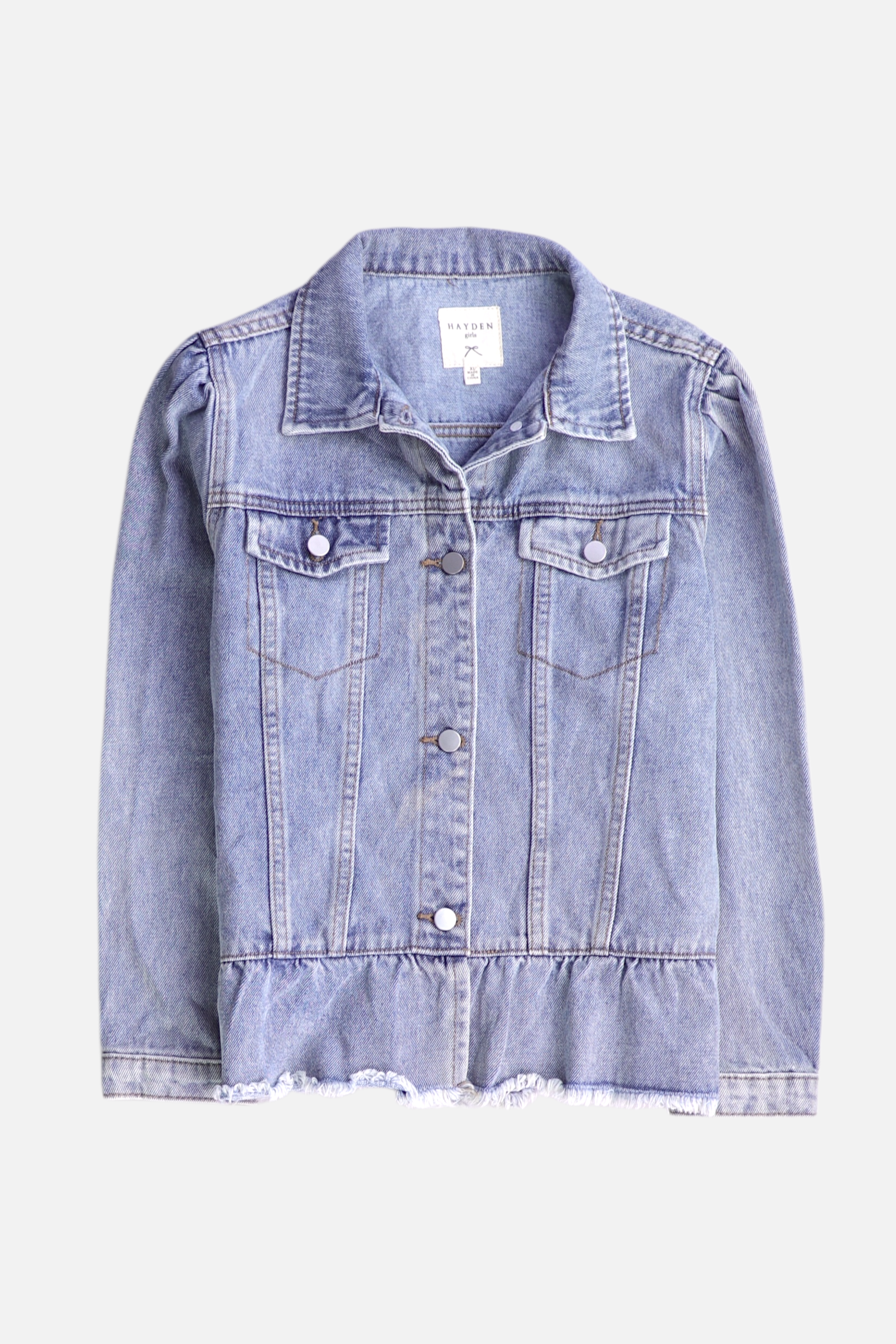 Chaqueta Denim Basic - Niña - XL - 7-8Y (Años)