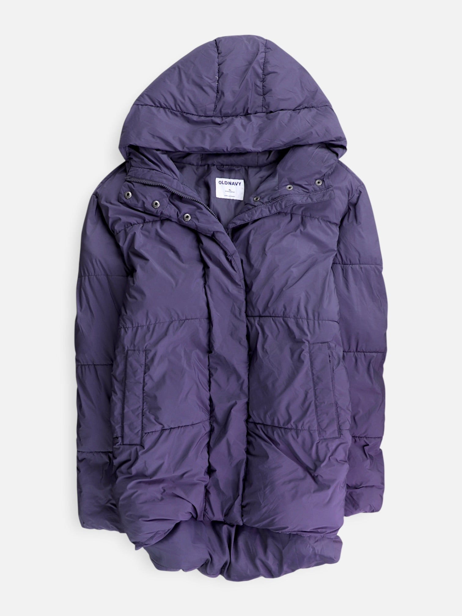 Old Navy Chaqueta Puffer Impermeable - Hombre - XL