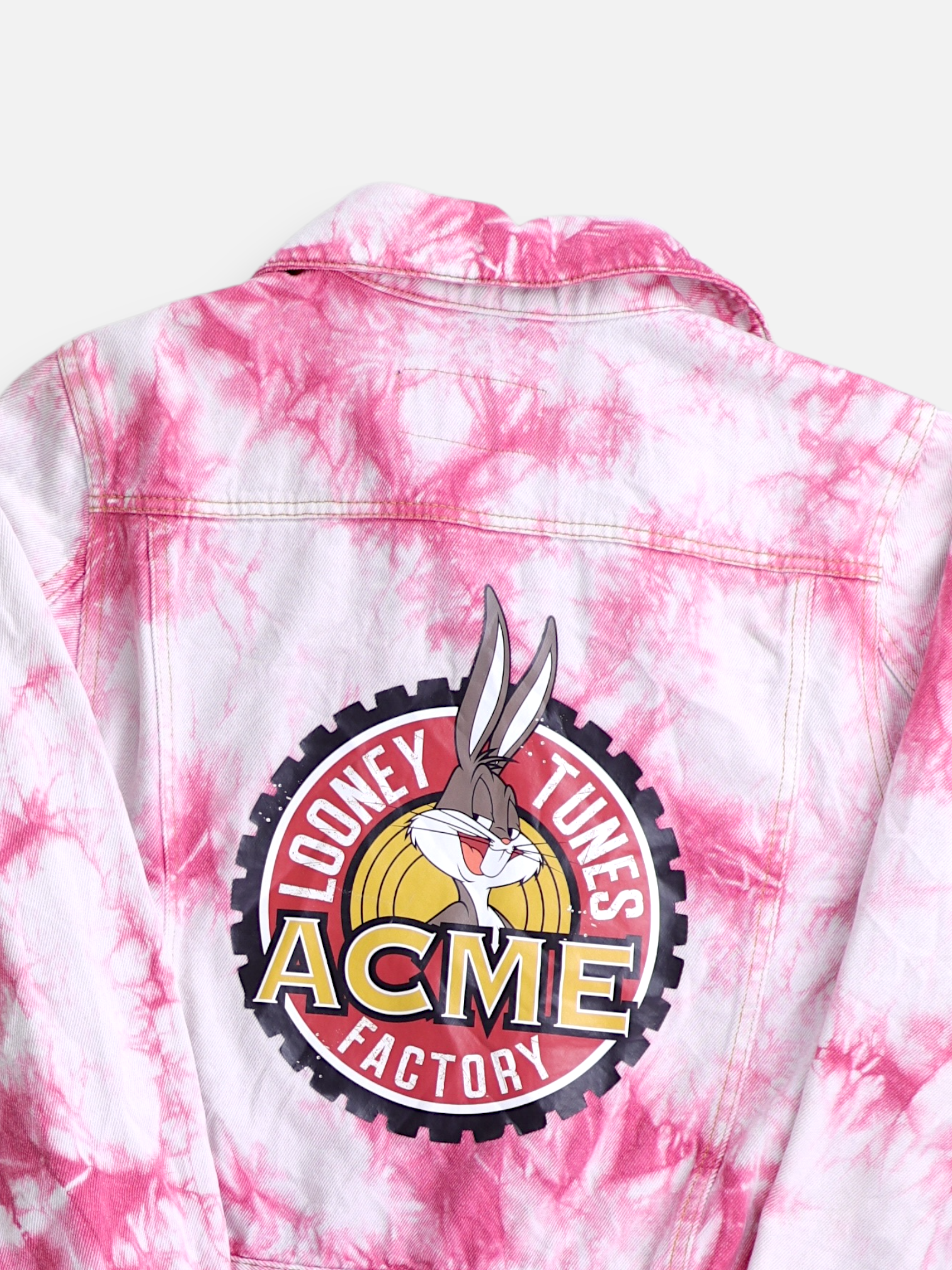 Looney Tunes Chaqueta Denim Tie-Dye - Mujer - Large