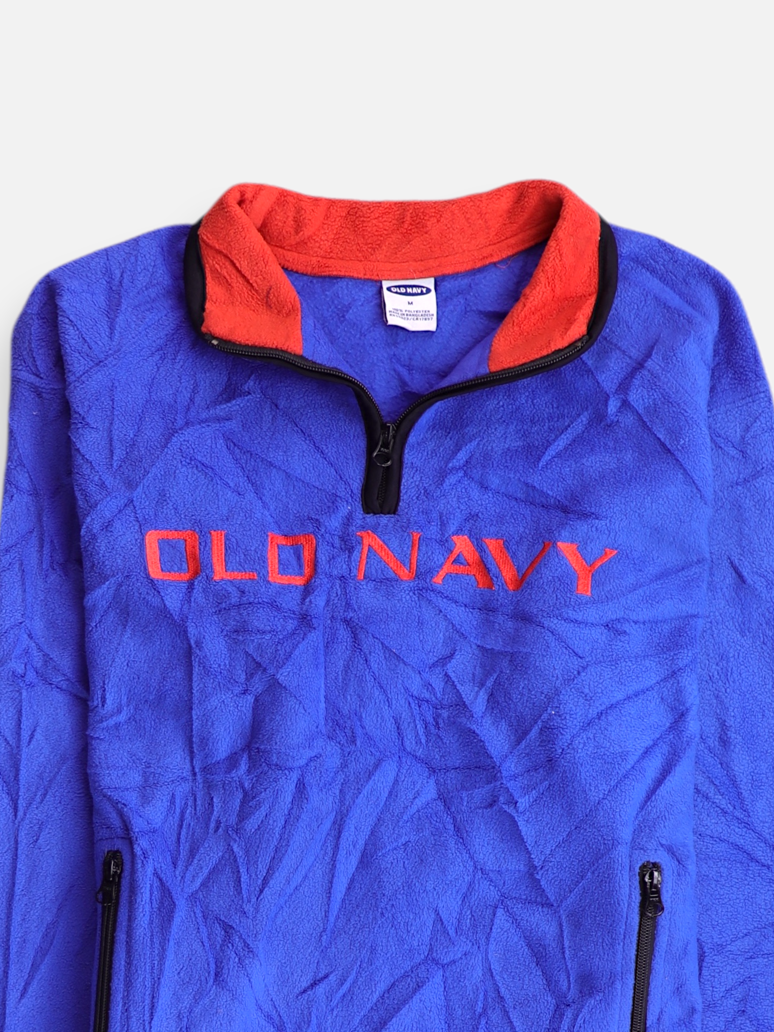 Old Navy Sueter Fleece Casual - Hombre - Medium