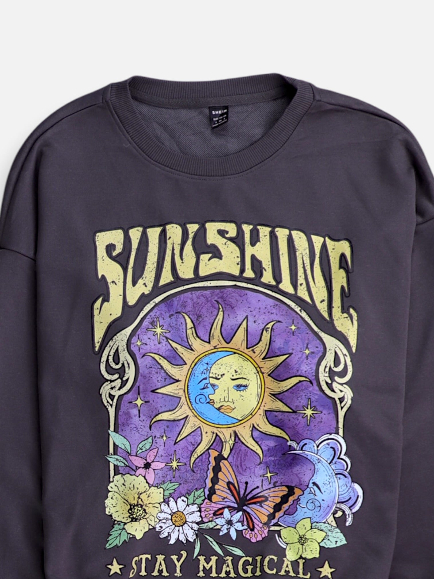 SHEIN Sudadera Sweatshirt Basic - Mujer - Small