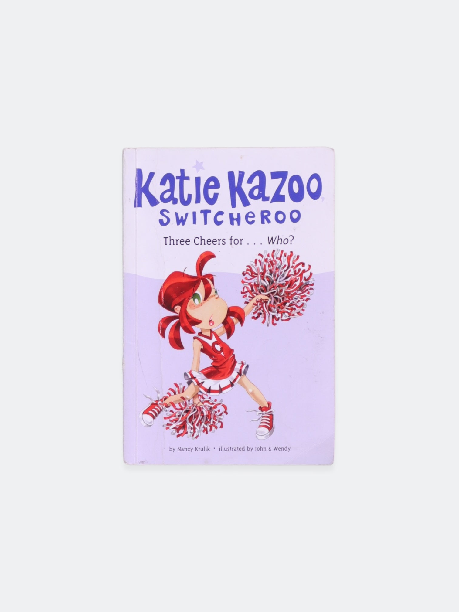 Libro THREE CHEERS FOR …WHO? by KATIE KAZOOO SWITCHEROO