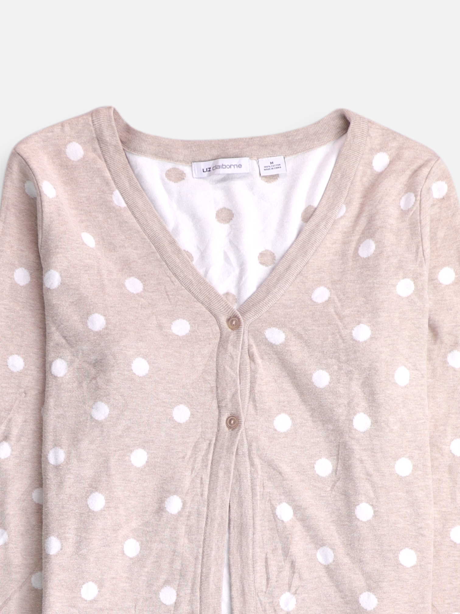 LIZ claiborne Sueter Cardigan Casual - Mujer - Medium