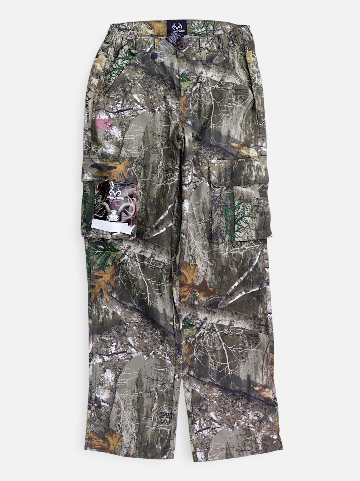Realtree Pantalon Regular Fit Cargo - Mujer - Small