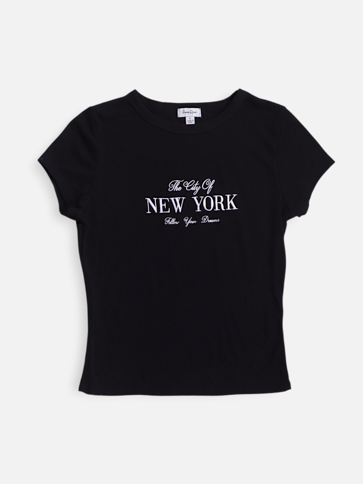 Blusa Crop Top - Mujer - Large