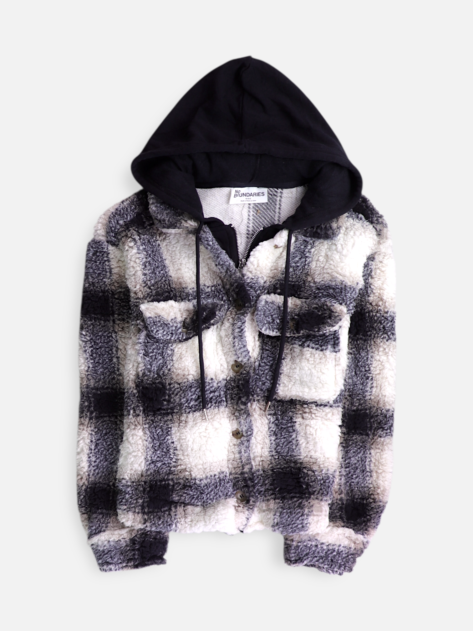 NOBO Chaqueta Sobrecamisa Color Block - Mujer - XS