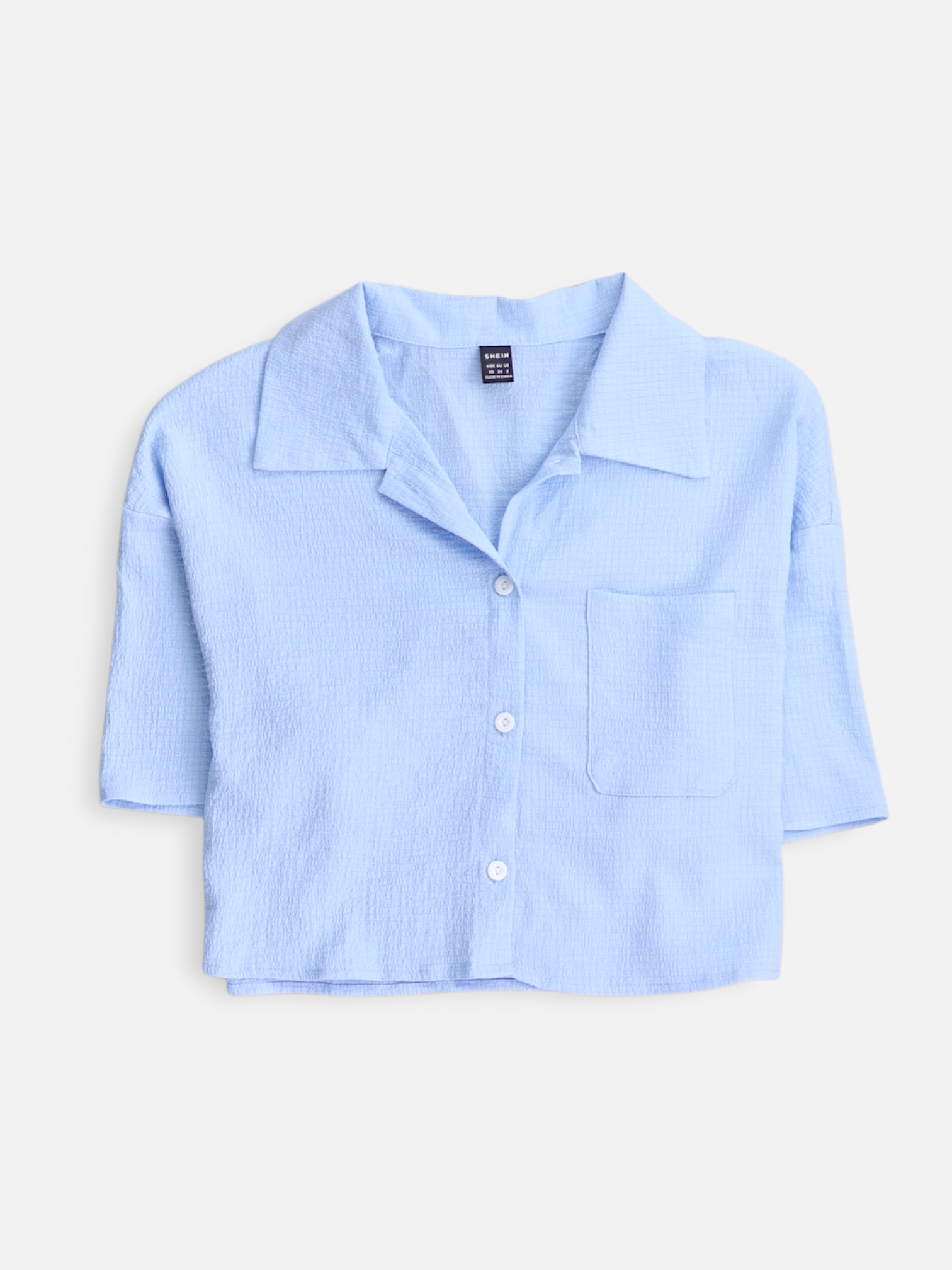 SHEIN Blusa Crop Top - Mujer - XS