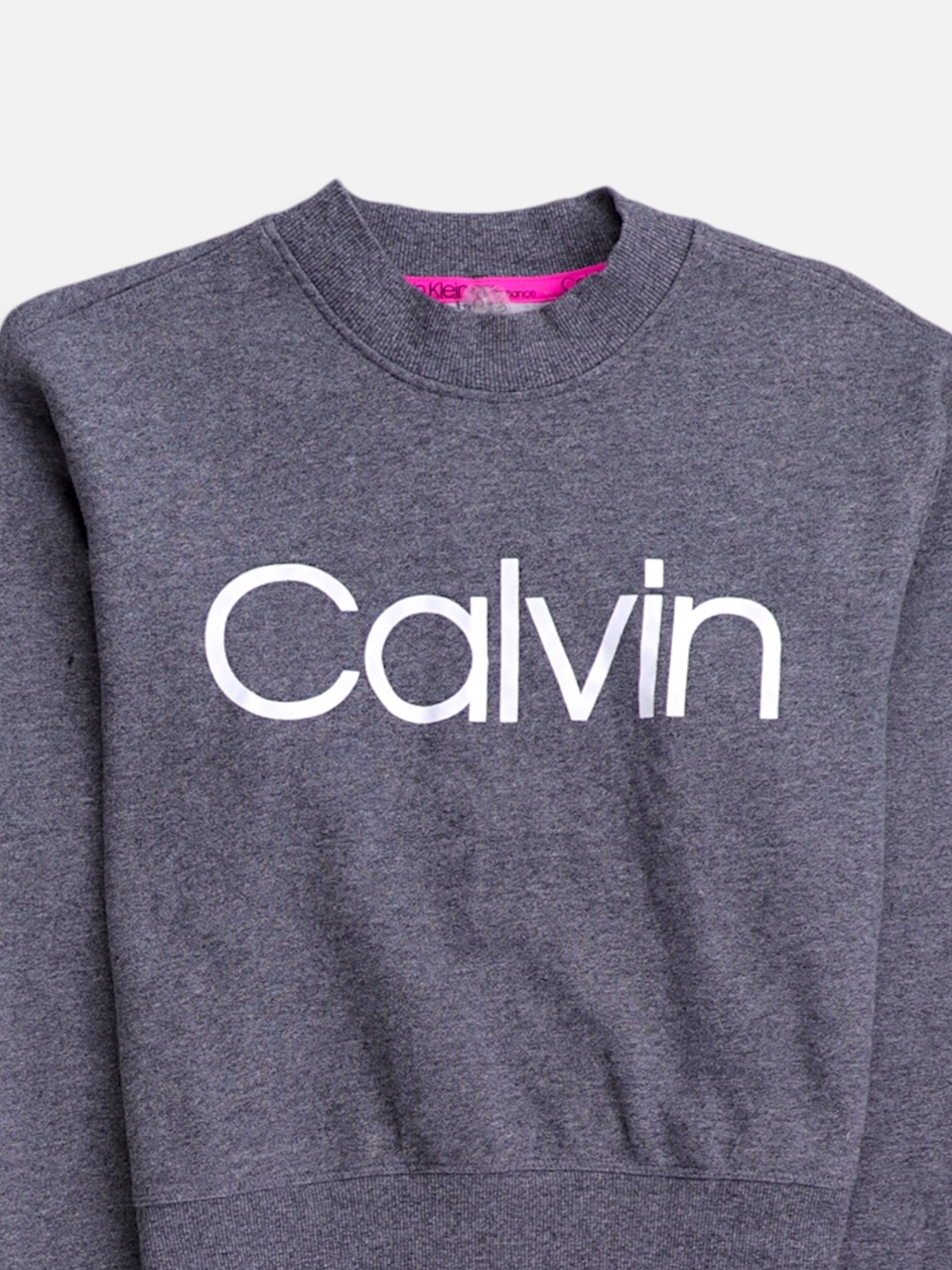 Calvin Klein Sudadera Sweatshirt Crop Top - Mujer - Medium
