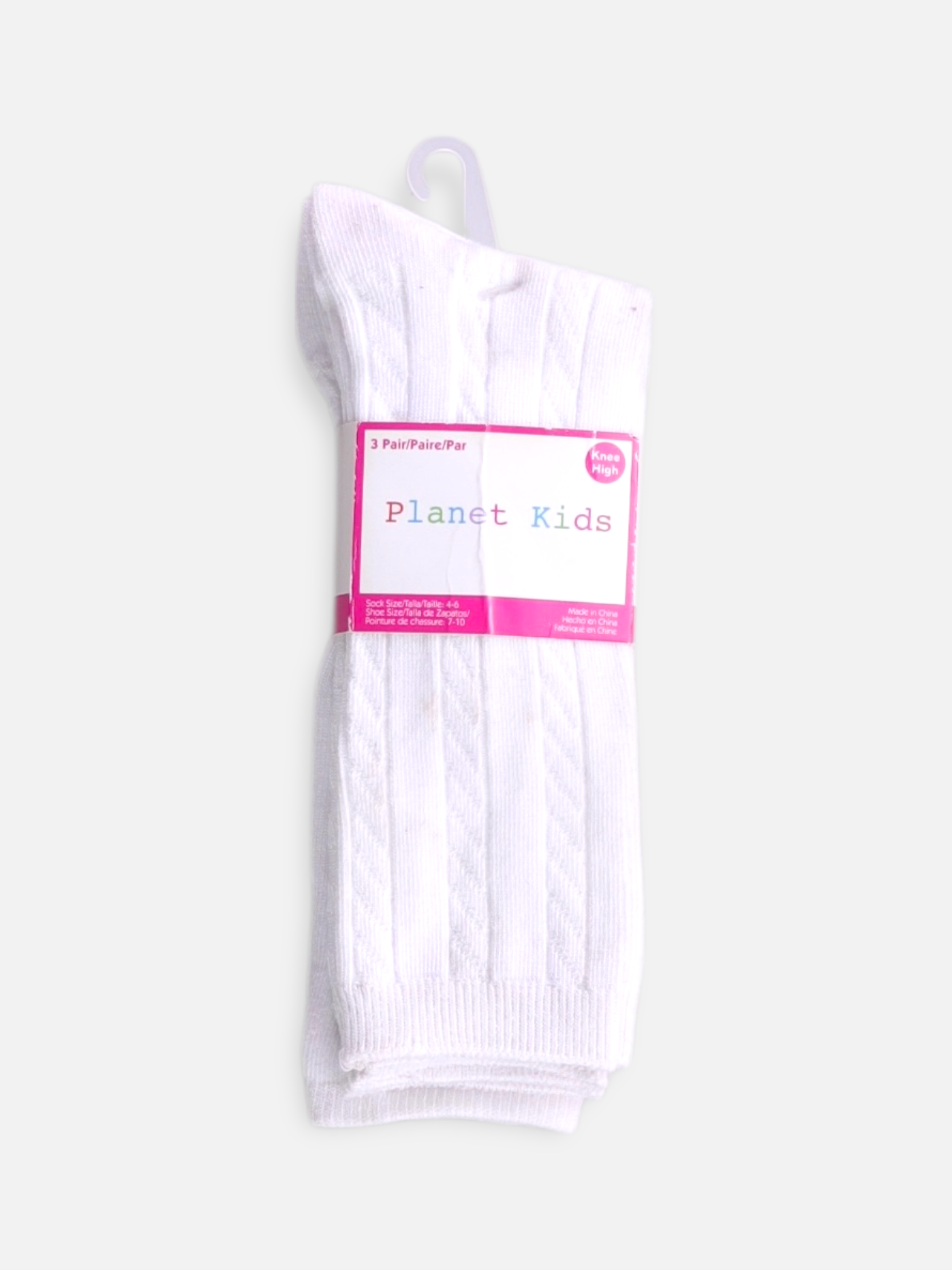 Calcetines 3 Pares - Niña - Talla Única (One Size)