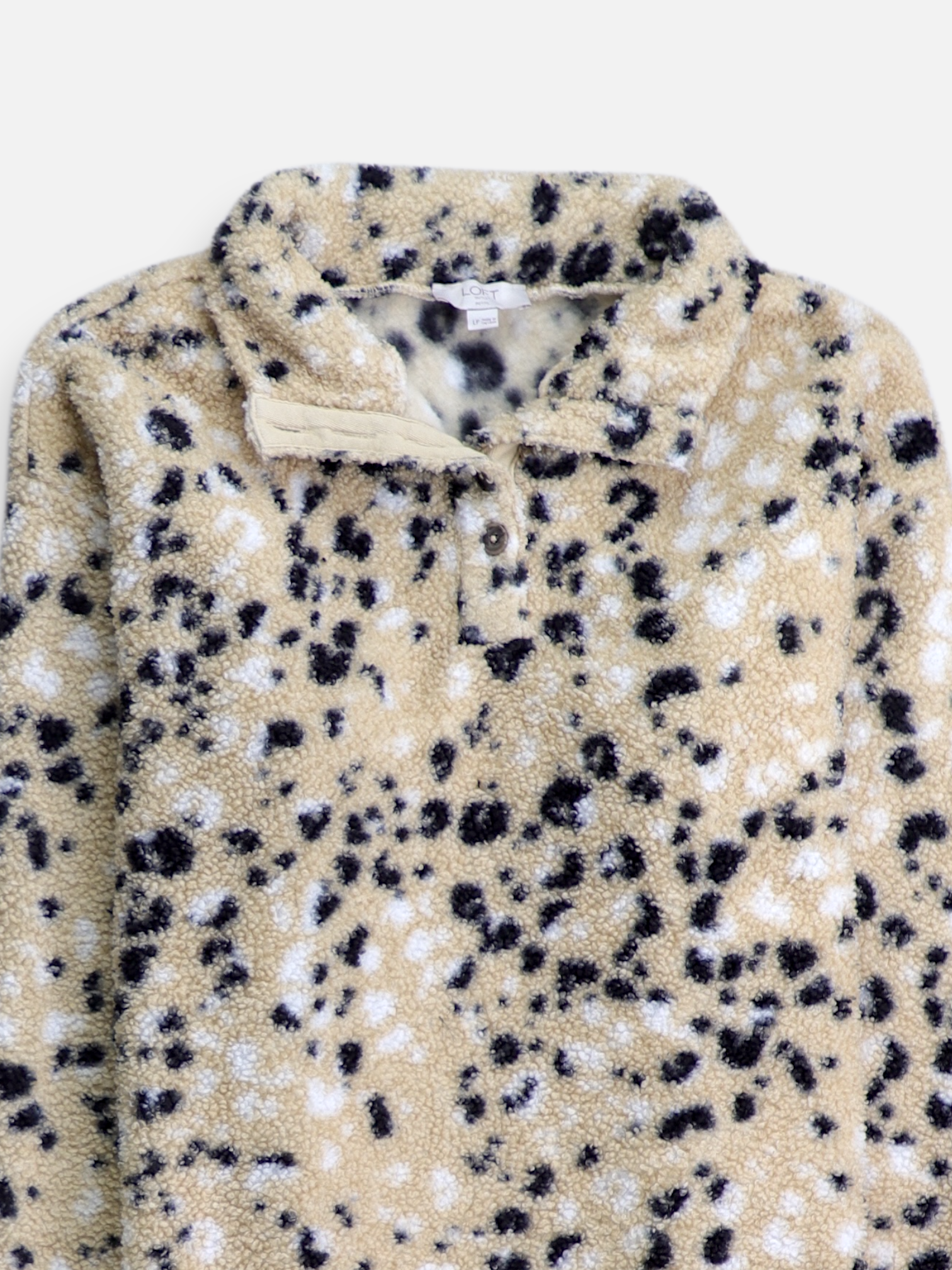 LOFT Sueter Fleece Teddy - Mujer - L PETITE