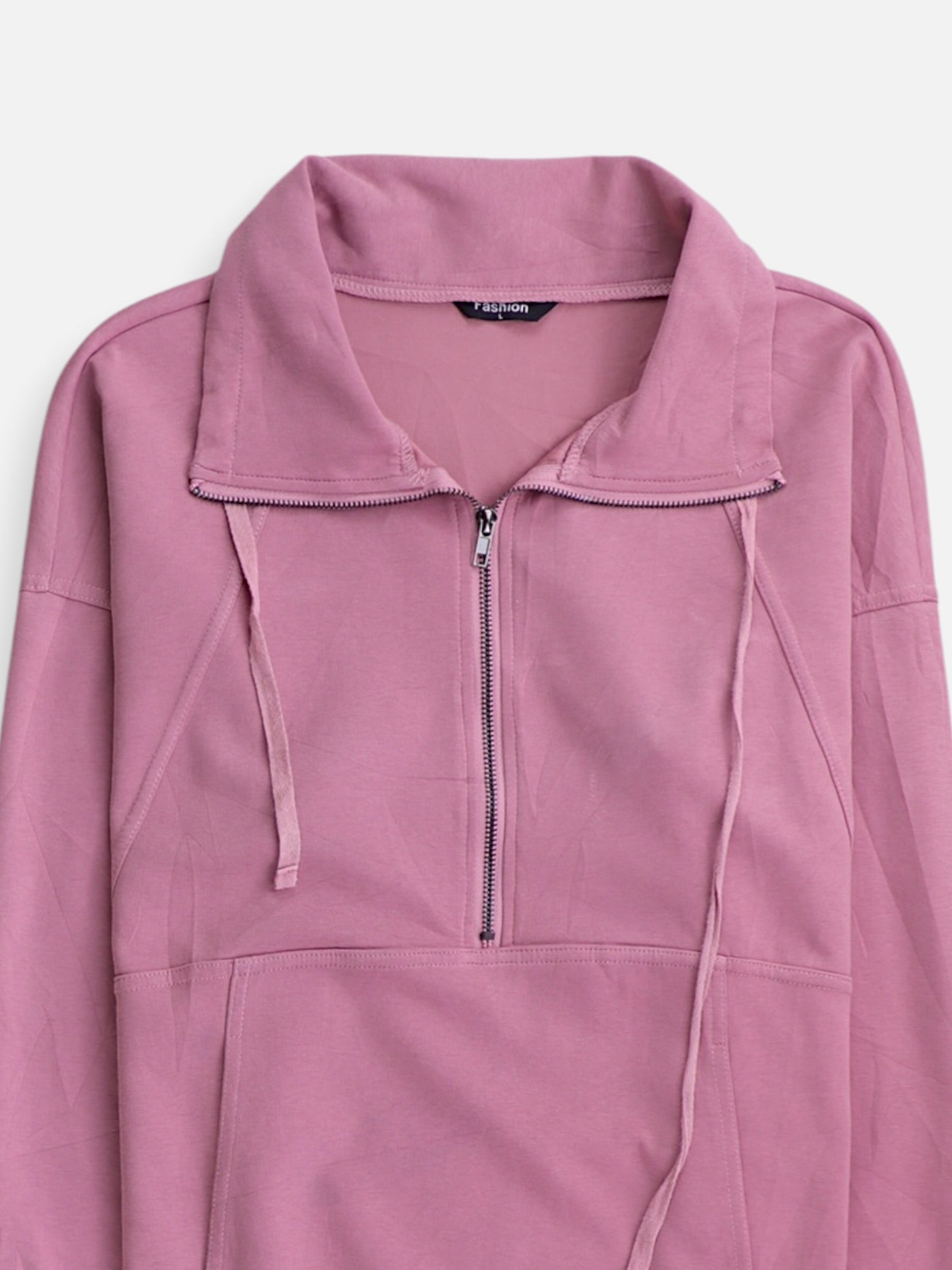 Sudadera Fleece Basic - Mujer - Large