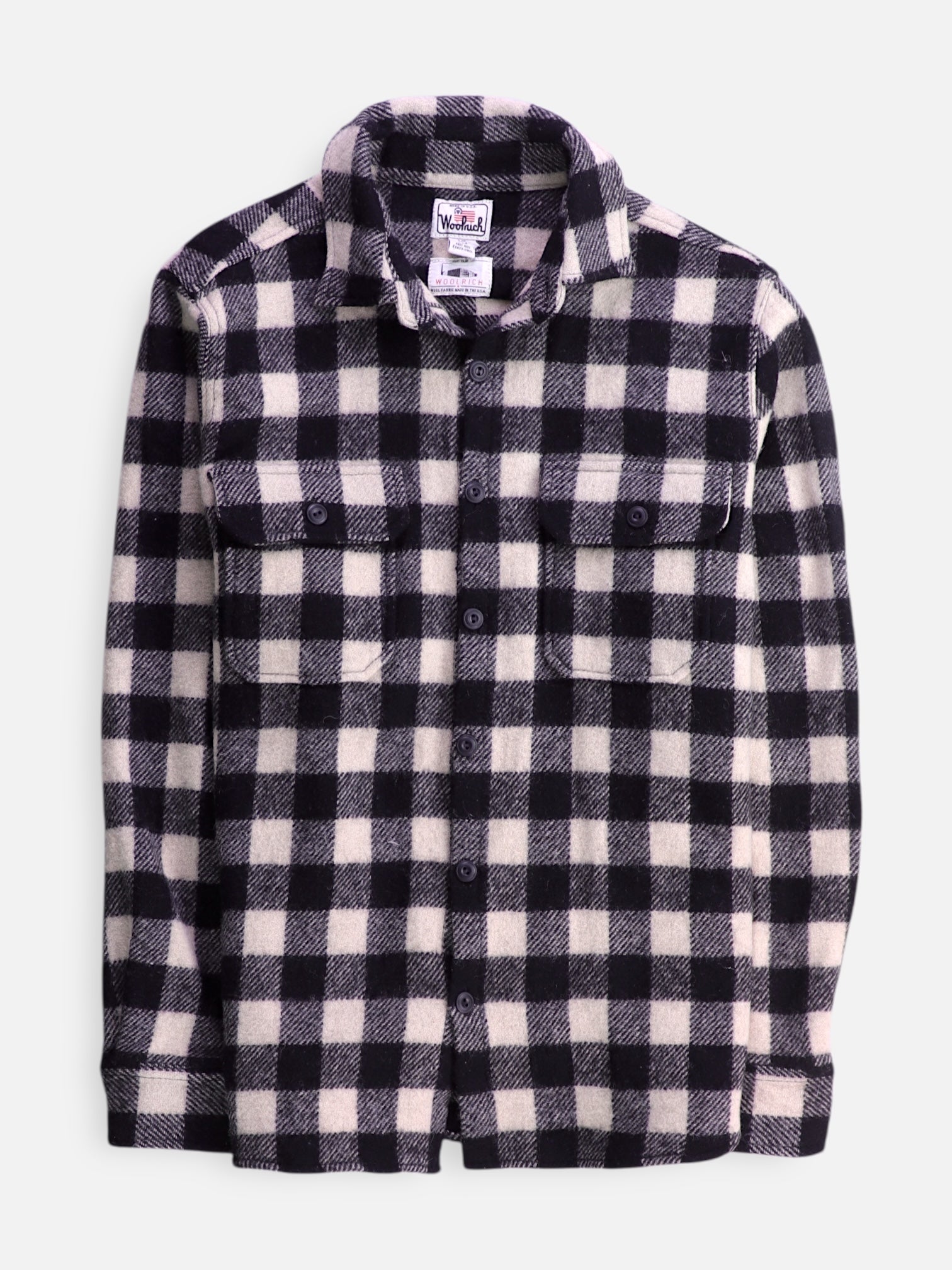 Chaqueta Sobrecamisa Color Block - Mujer - Large