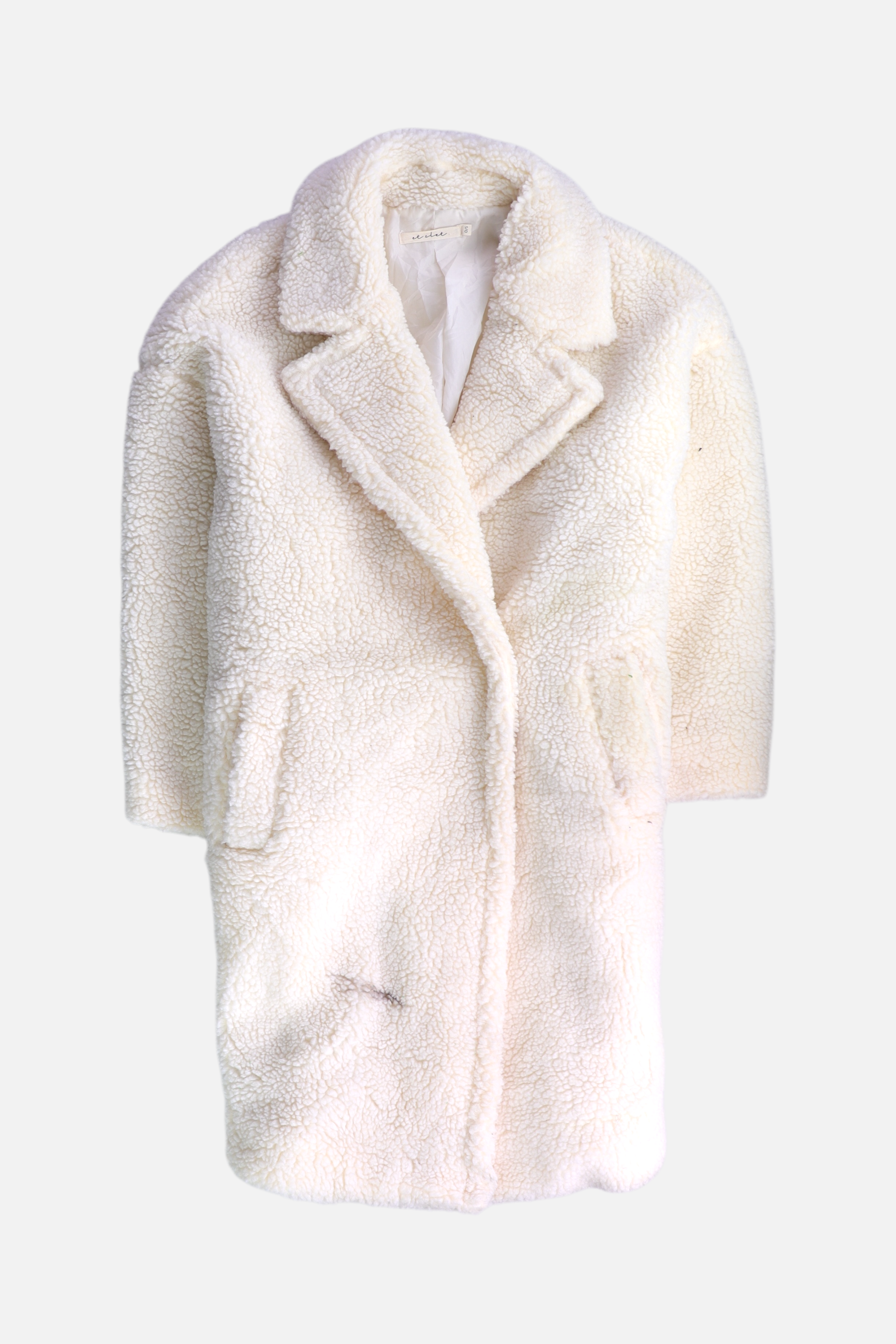 Abrigo Casual Teddy - Mujer - Small