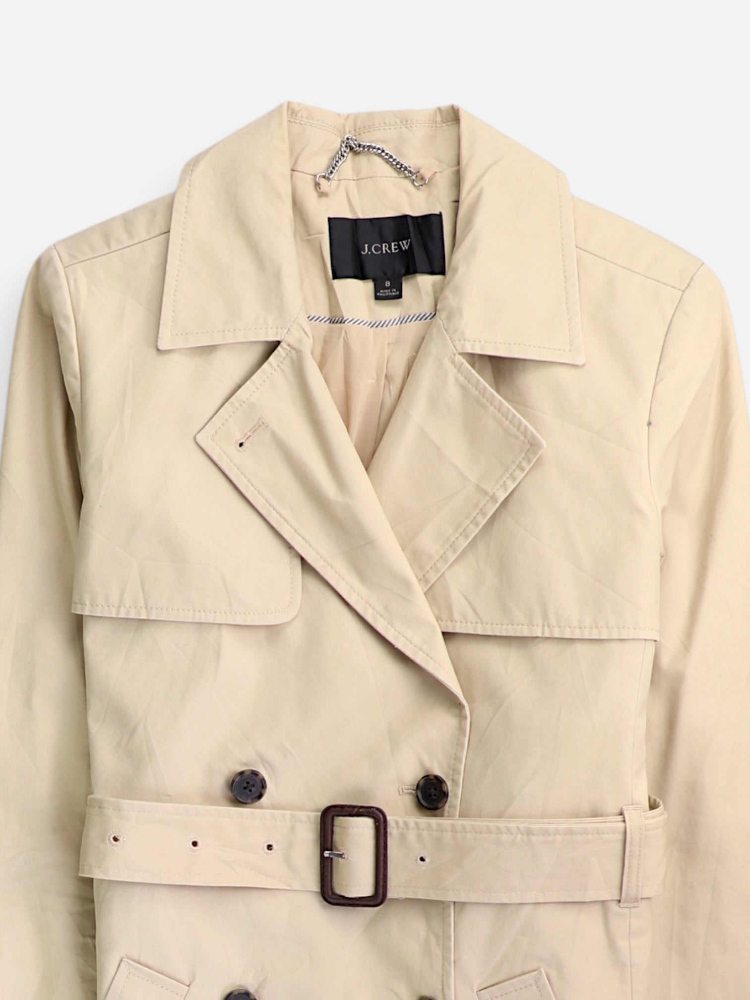 J CREW Abrigo Trench Coat Casual - Mujer - 8