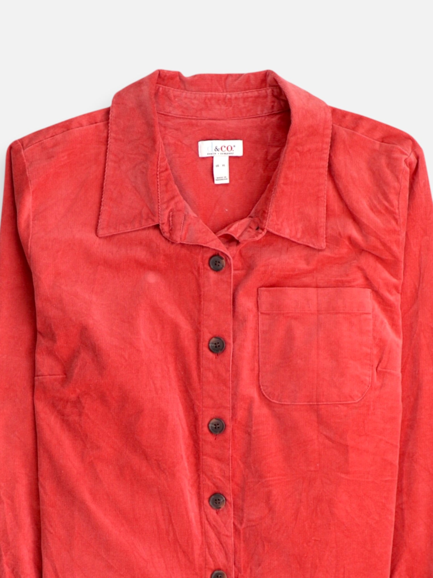 Chaqueta Sobrecamisa Corduroy - Mujer - XL