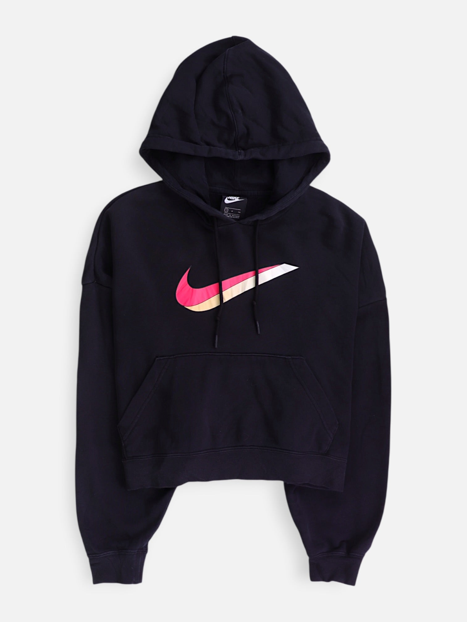 Nike Sudadera Hoodie Crop Top - Mujer - Small