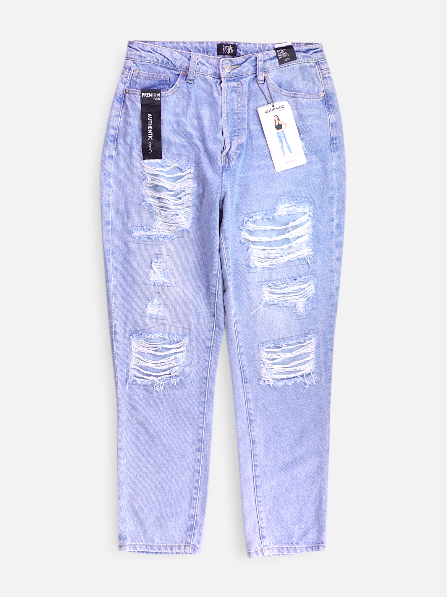 Jean Regular Fit Denim - Mujer - 9/29