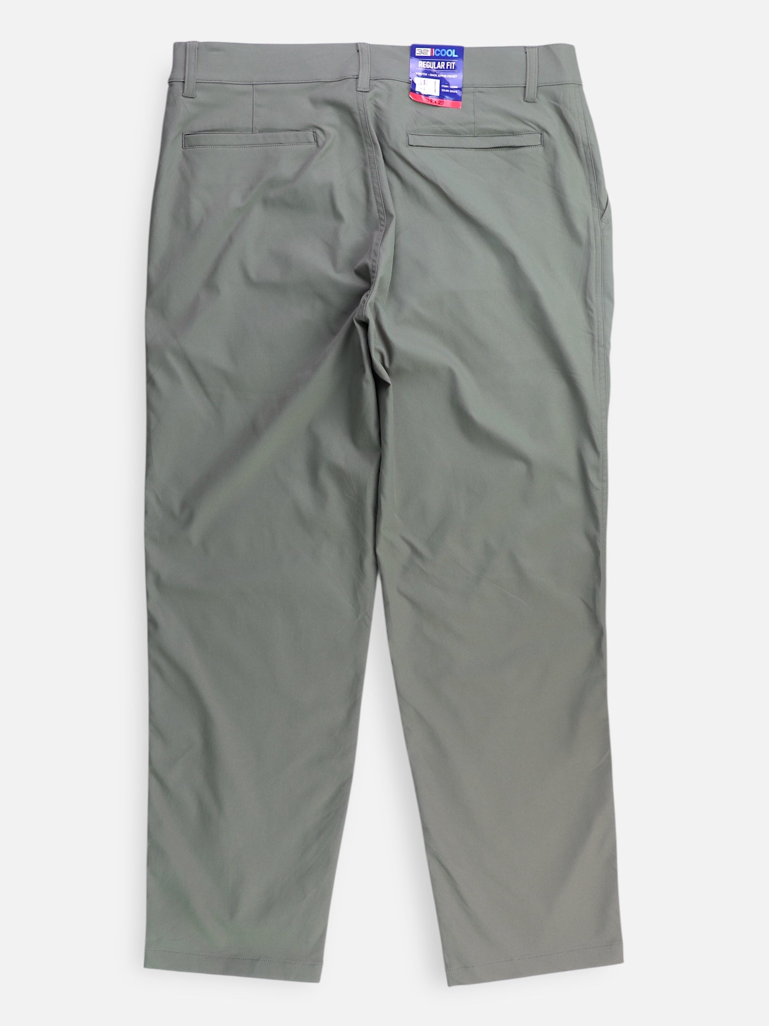 32 HEAT COOL Pantalon Regular Fit Casual - Hombre - 34x29