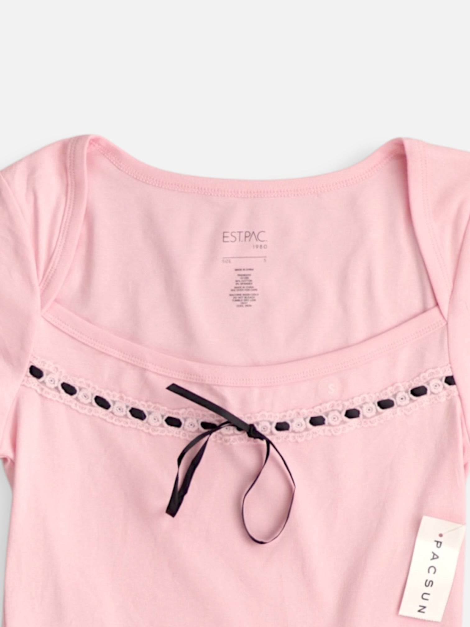 Blusa Crop Top - Mujer - Small