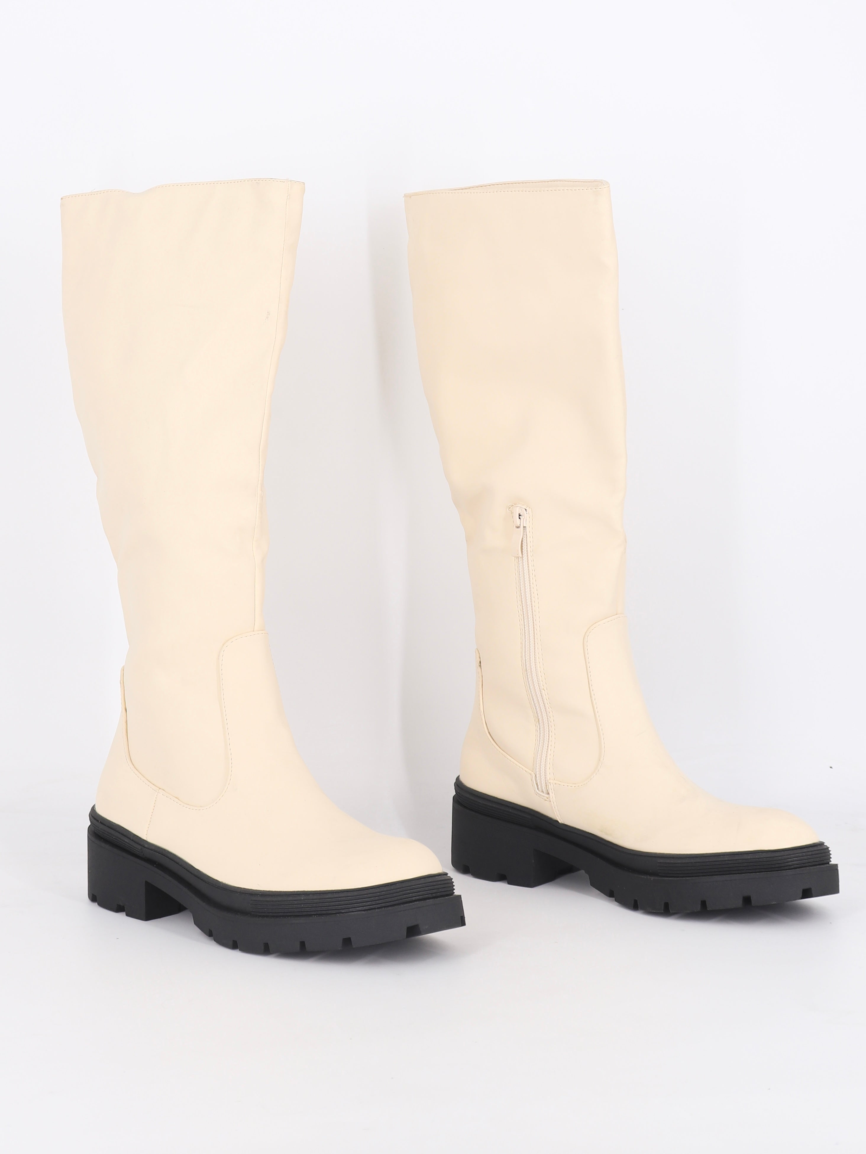 Fashionnova Botas Casual Cuero - Mujer - US 9