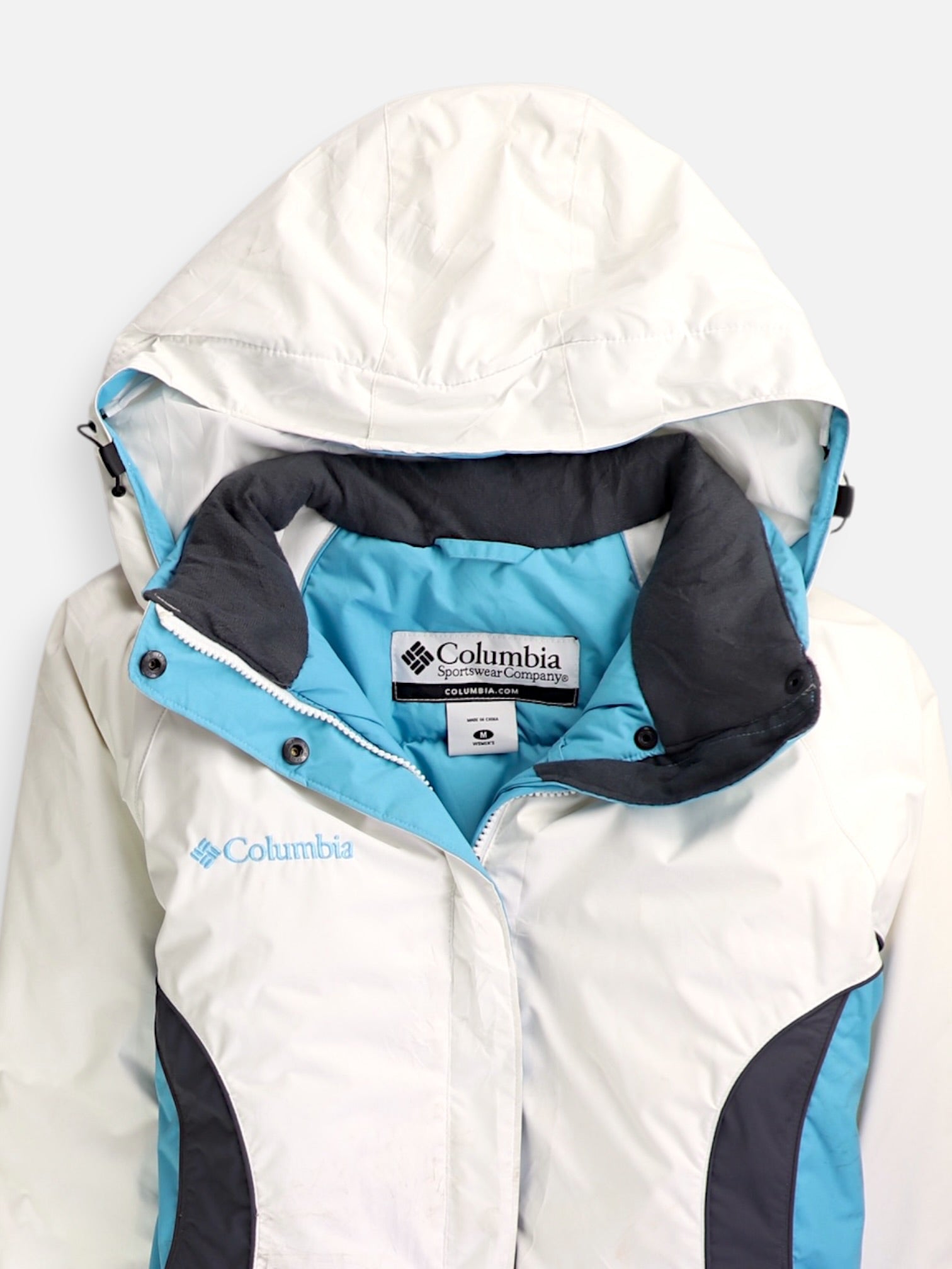 Columbia Chaqueta Impermeable Color Block - Mujer - Medium