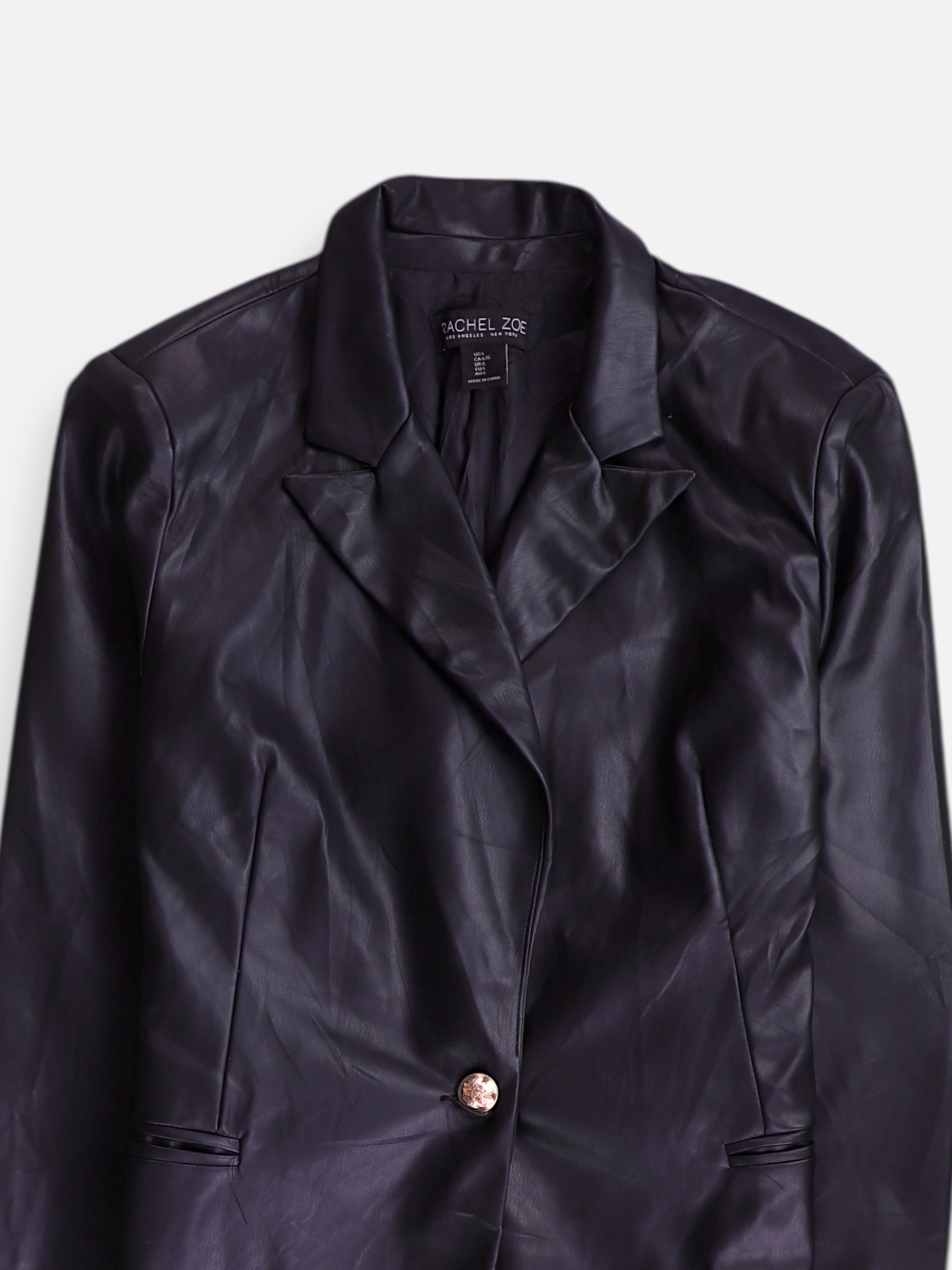 Chaqueta Casual Cuero - Mujer - Large