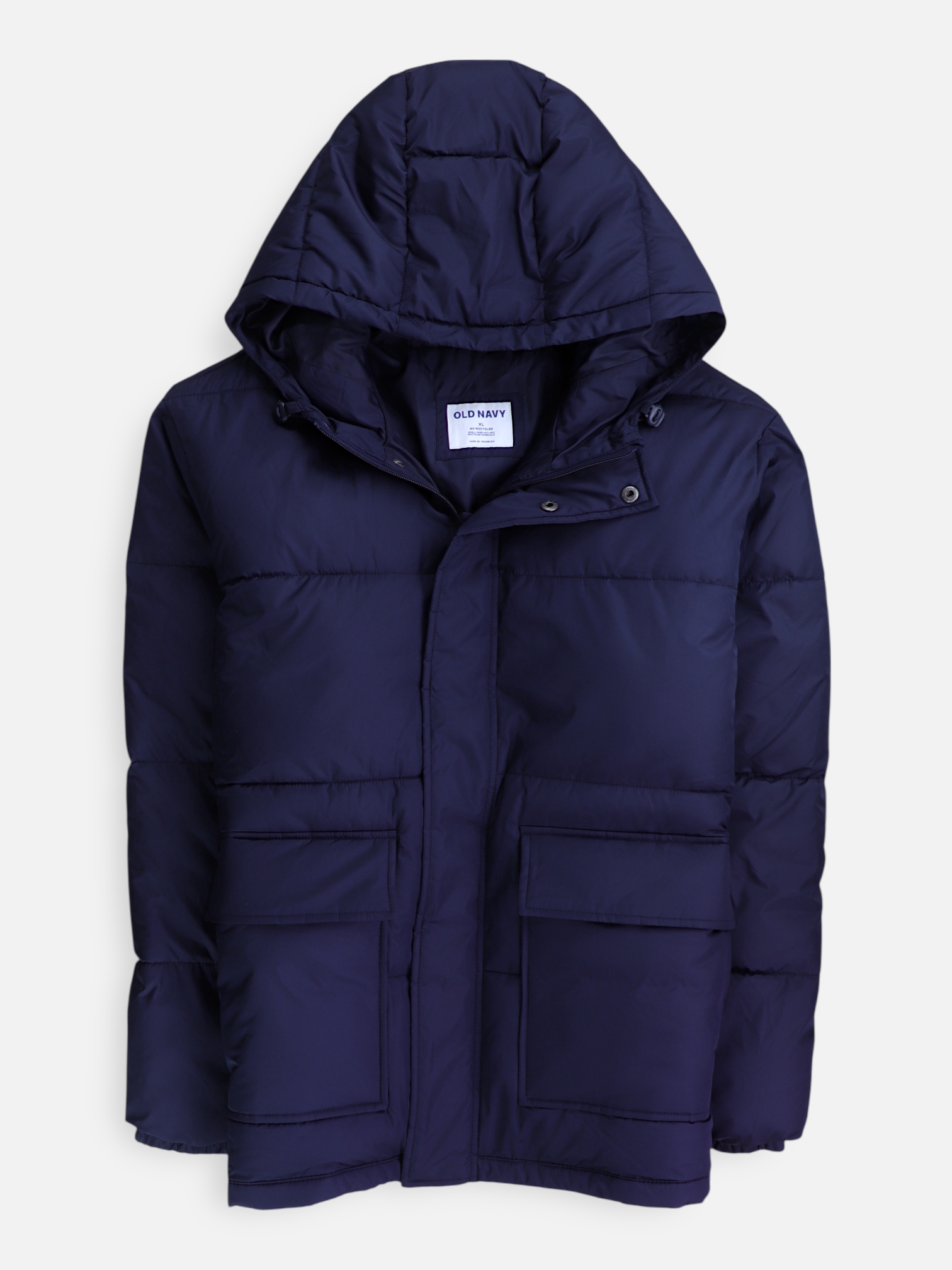 Old Navy Chaqueta Puffer Impermeable - Hombre - XL