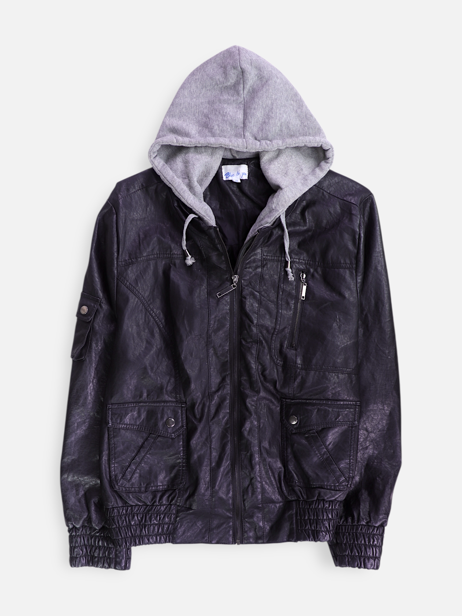 Chaqueta Cuero Basic - Hombre - 3XL