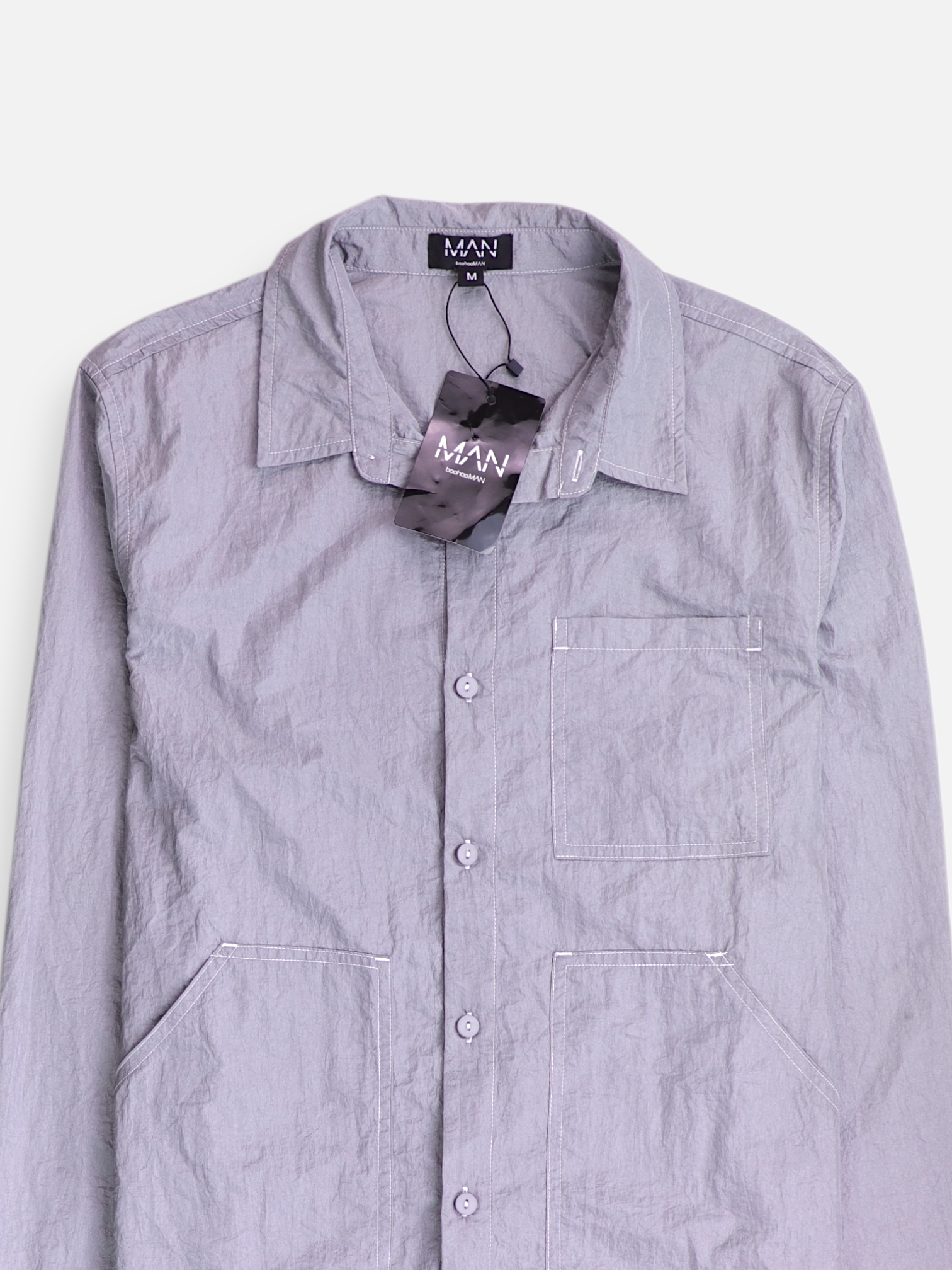boohooman Camisa Casual - Hombre - Medium