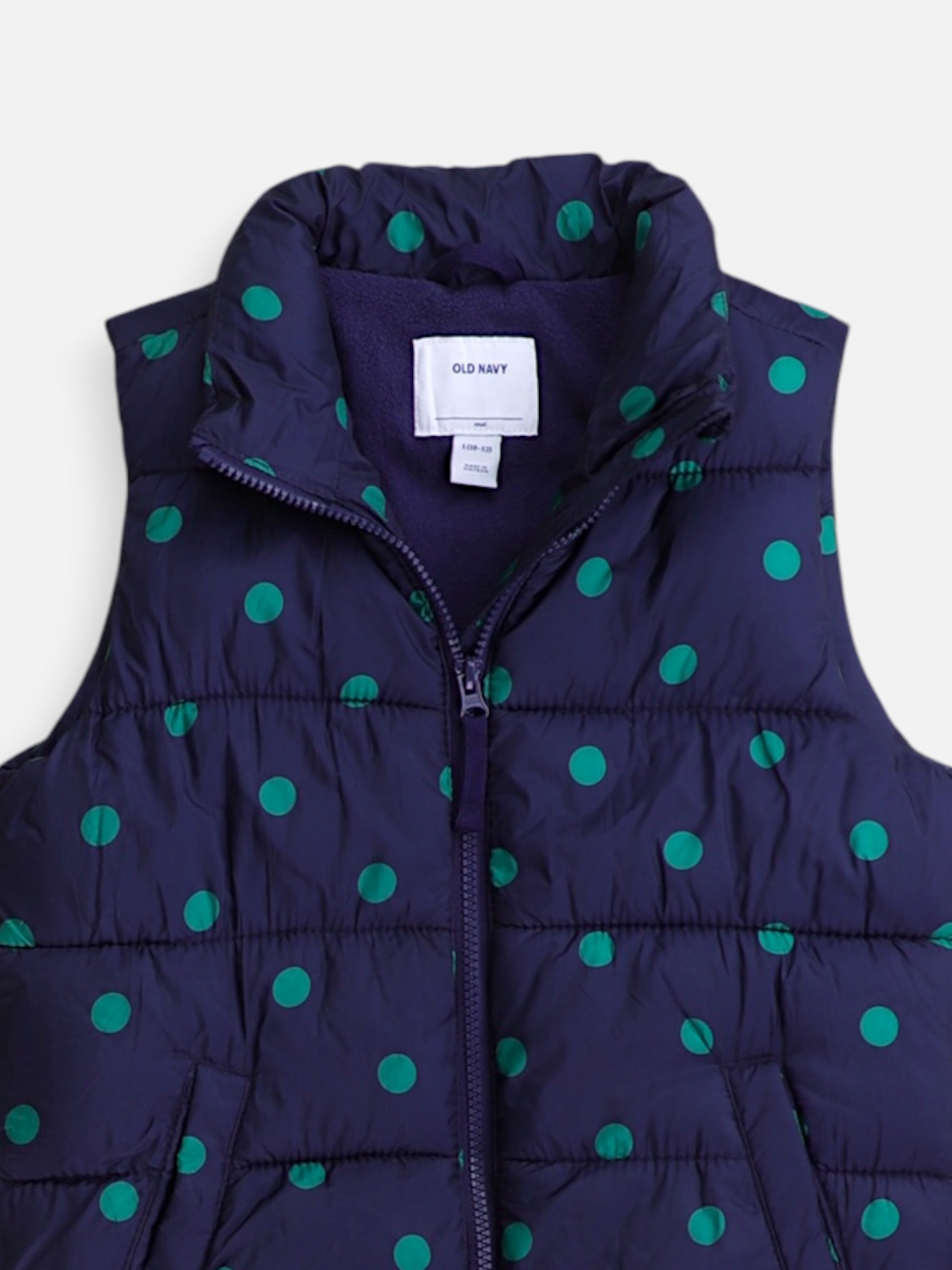 Old Navy Chaleco Puffer - Niña - Large - 10-12Y (Años)