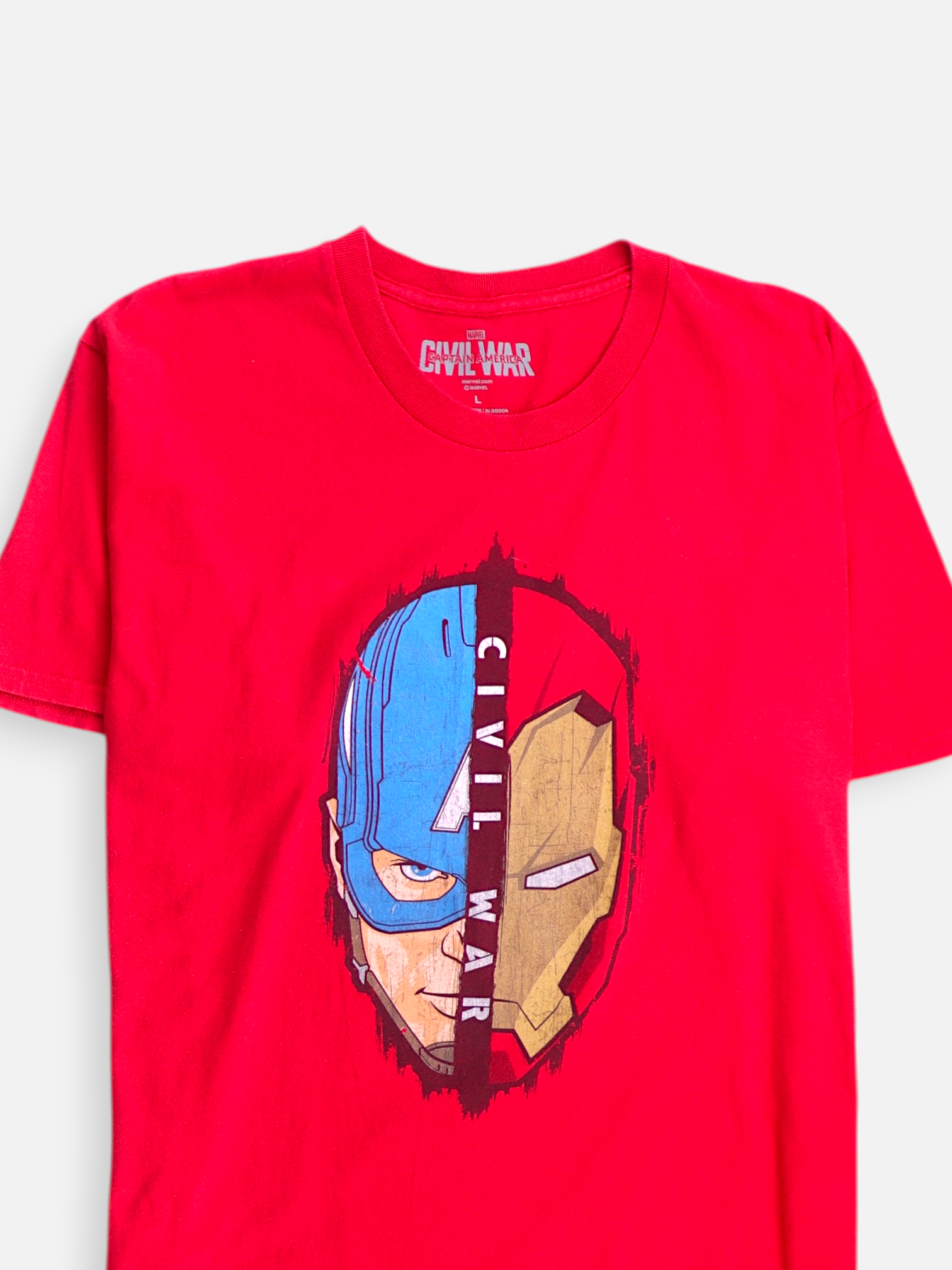 Marvel Camiseta Grafica - Hombre - Large