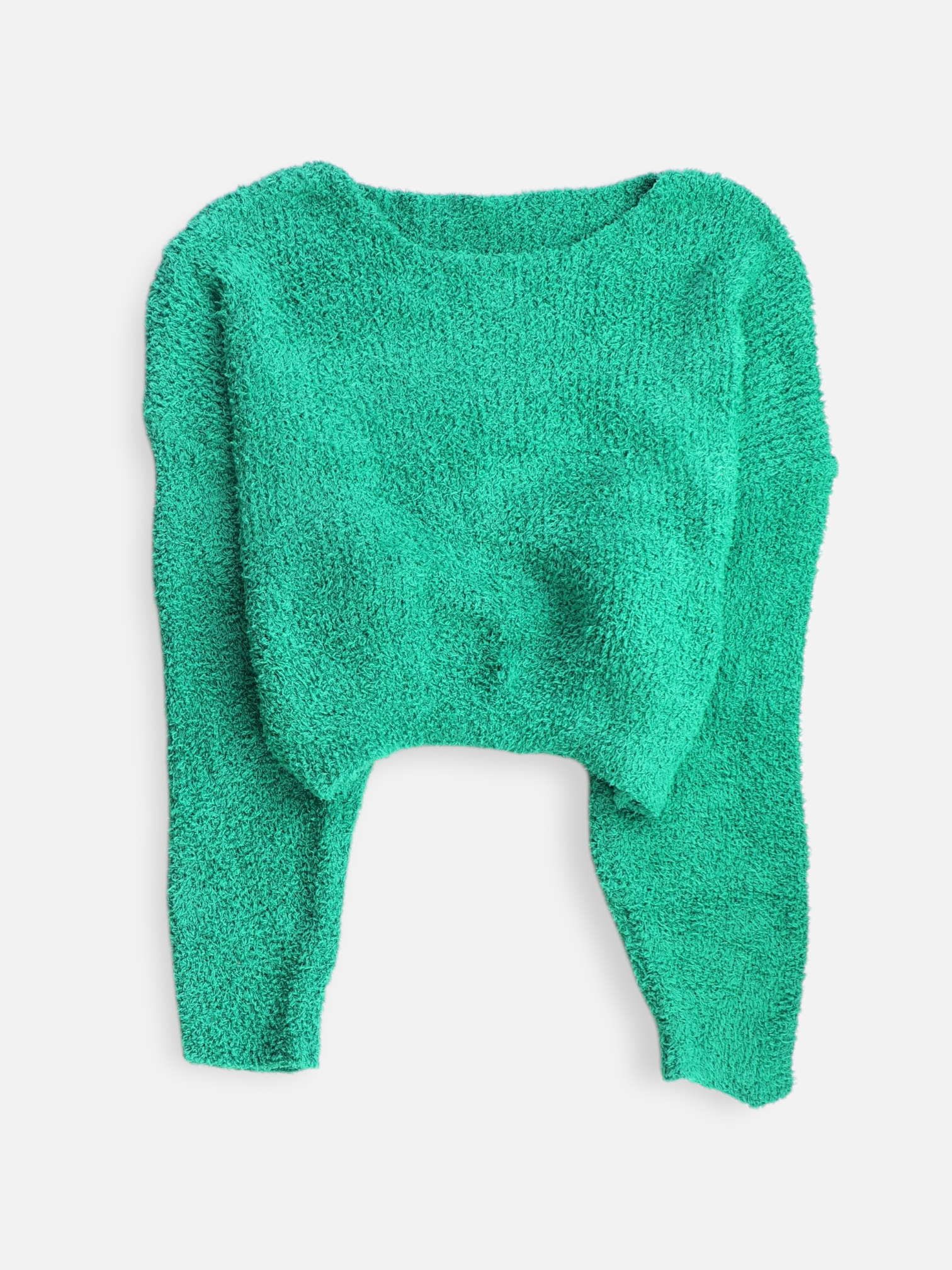 SHEIN Sueter Knit Crop Top - Mujer - Large